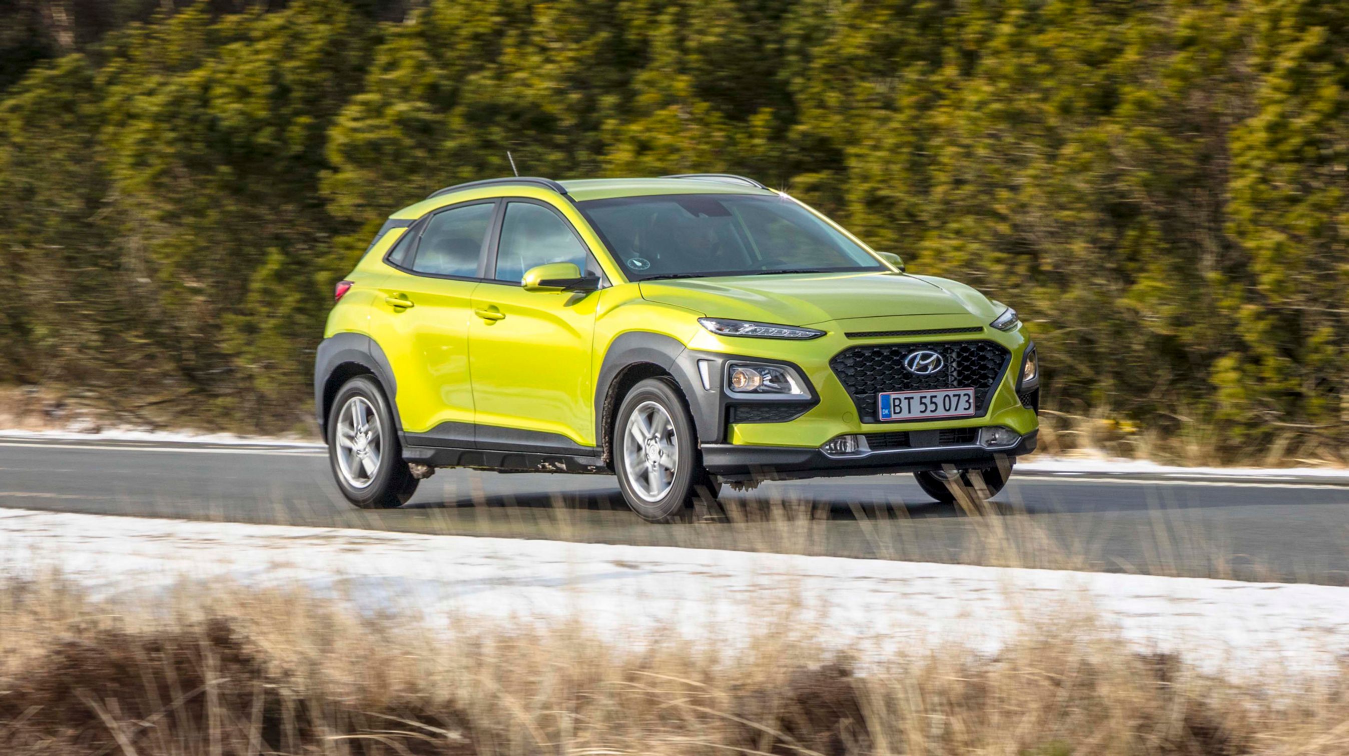 Hyundai Kona forfra