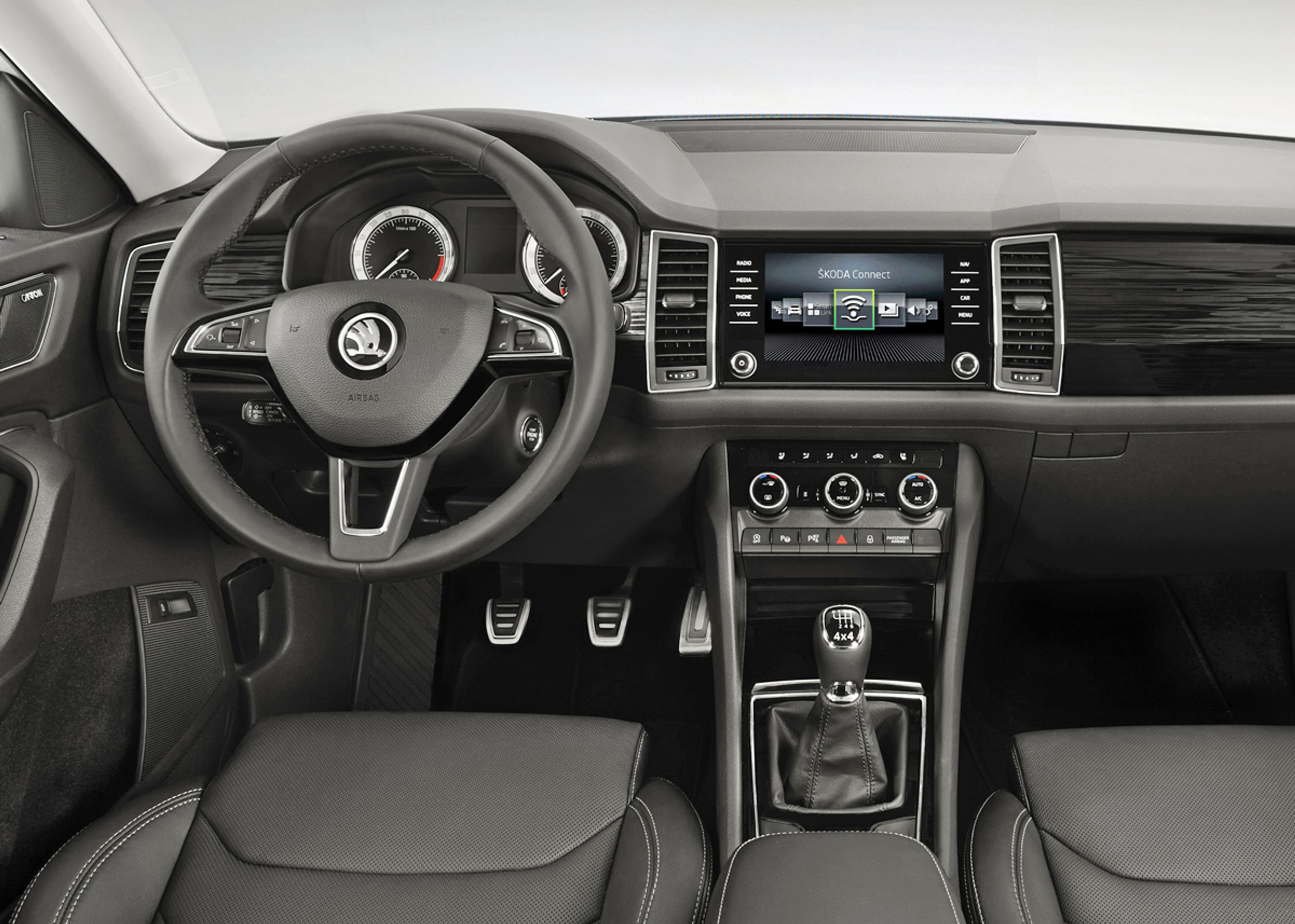 Der er næsten ingen grænser for, hvad man kan opgradere en Kodiaq med. Det danske modelprogram er dog helt ukendt.