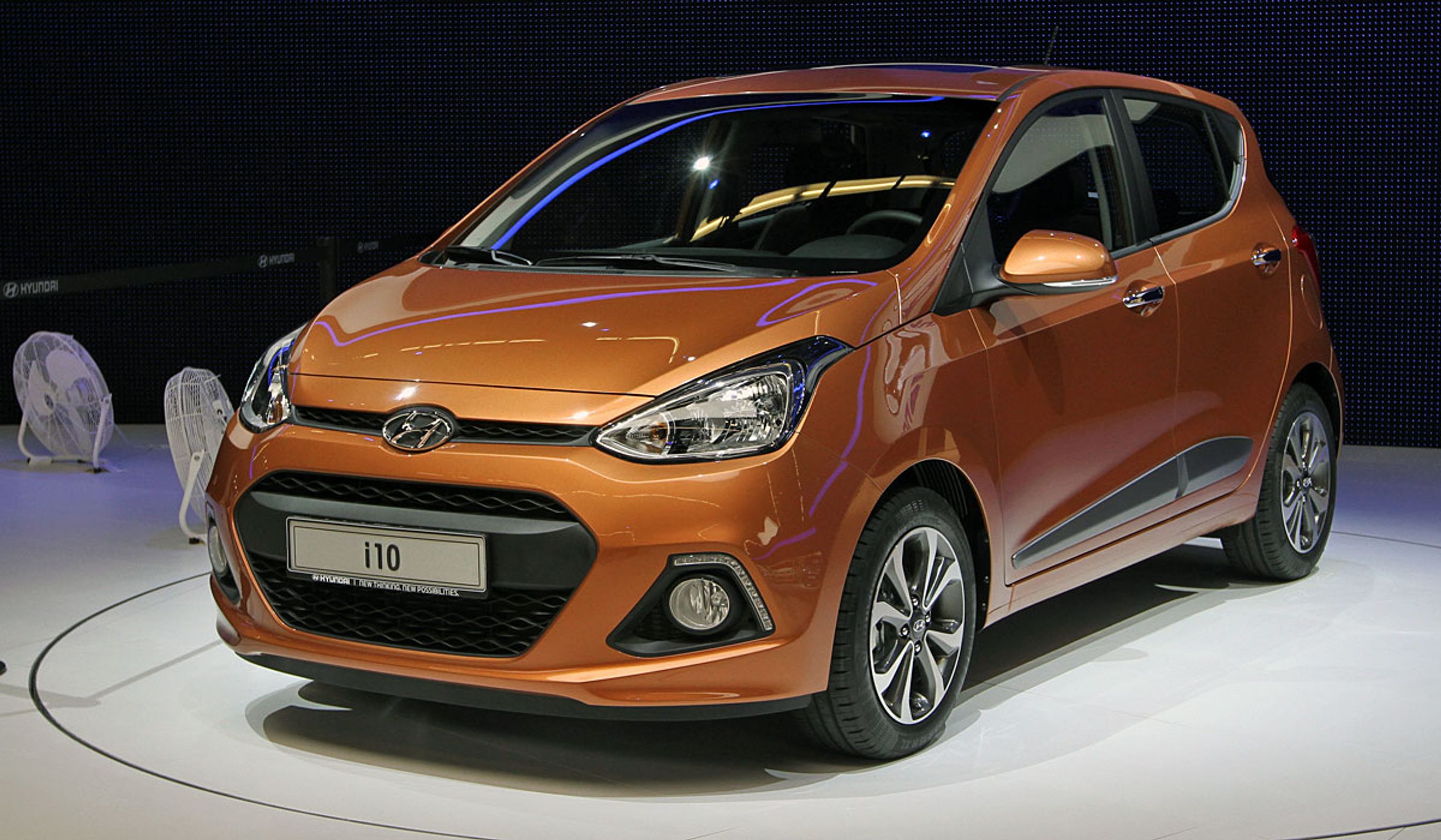 Hyundai i10 i den helt nye 2014-udgave.