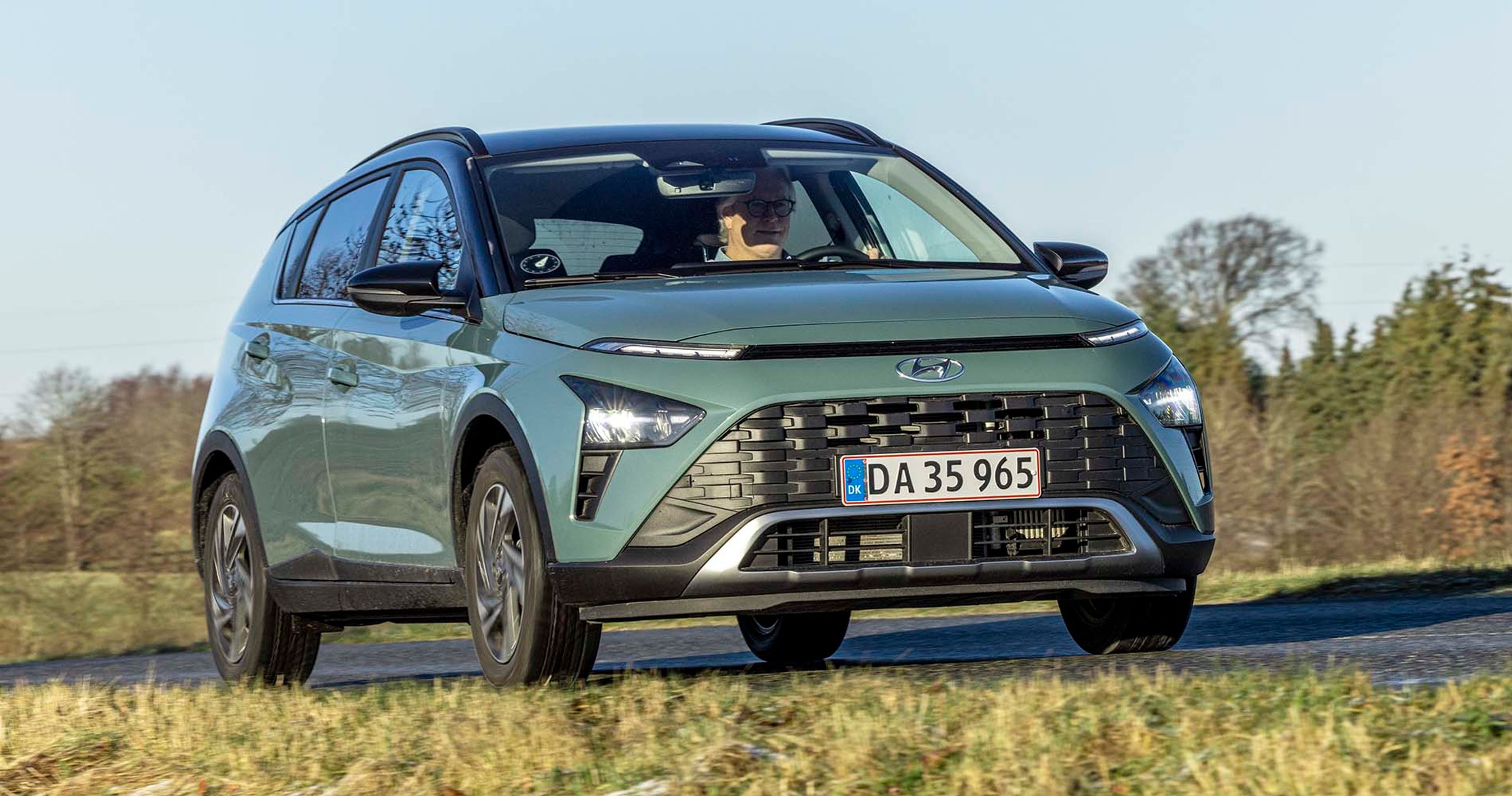 Hyundai Bayon set forfra