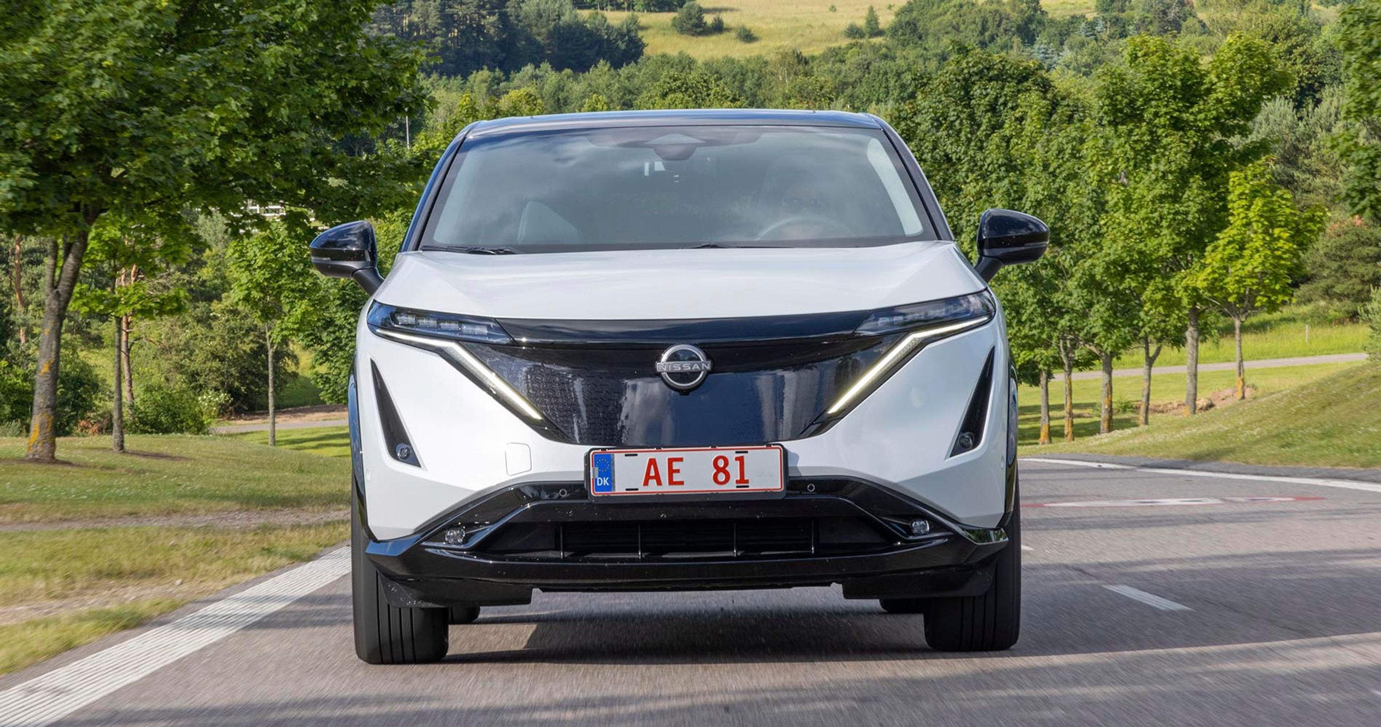Nissan Ariya set forfra