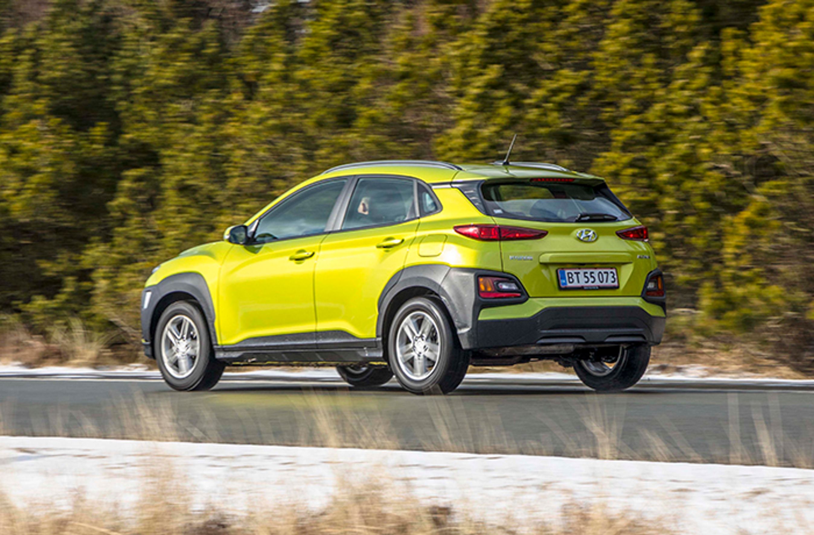 Hyundai Kona bagfra