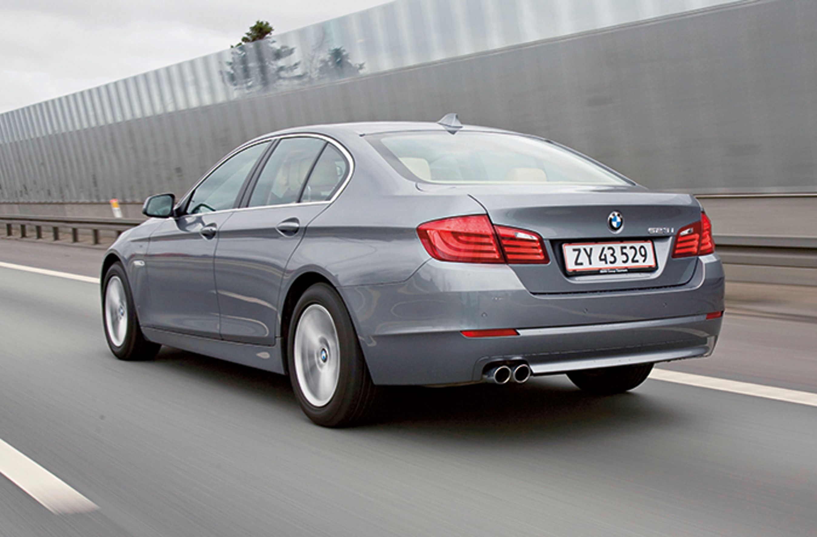 BMW 5-serie bagfra