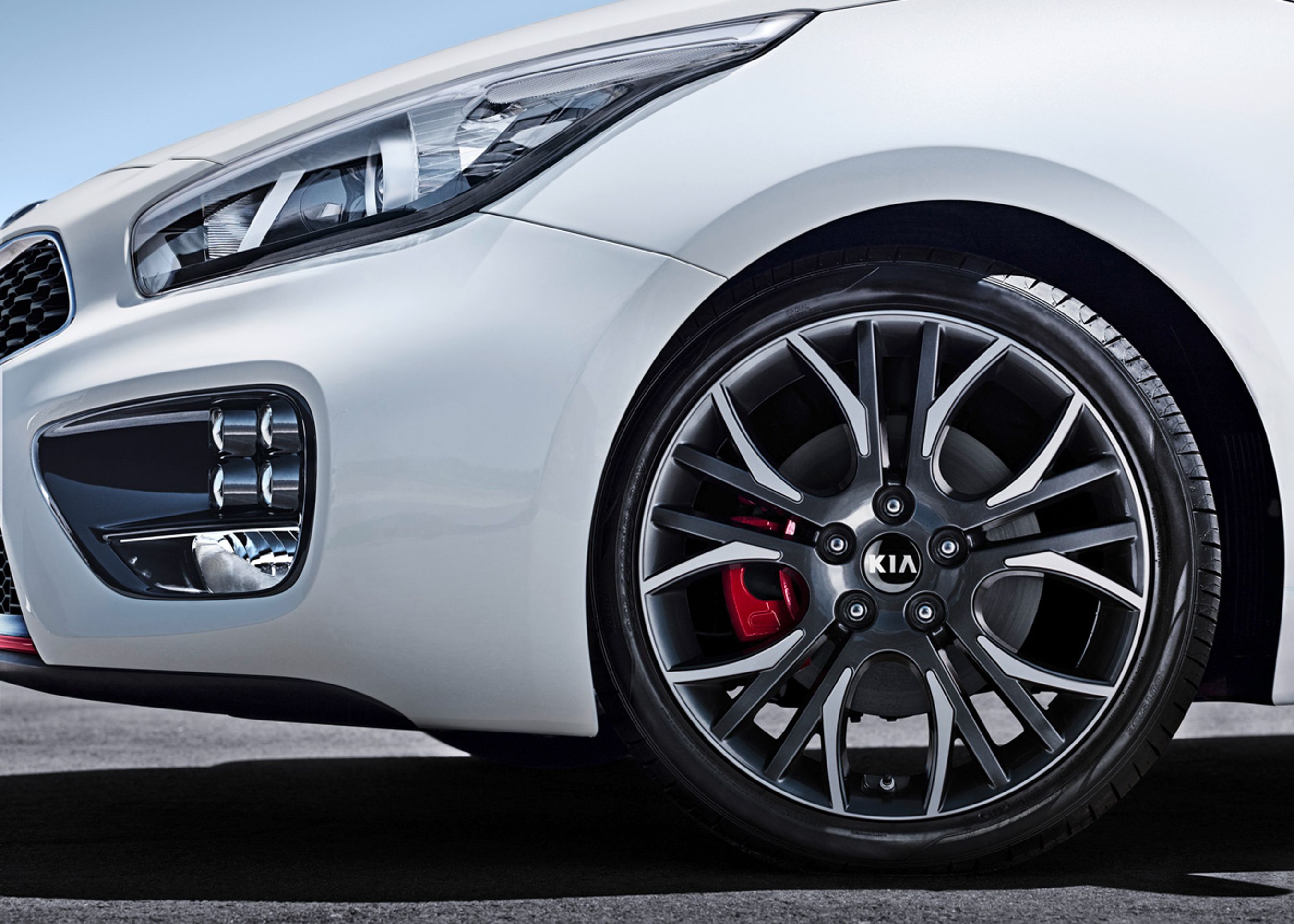 Ceed GT får 18 tommer hjul.