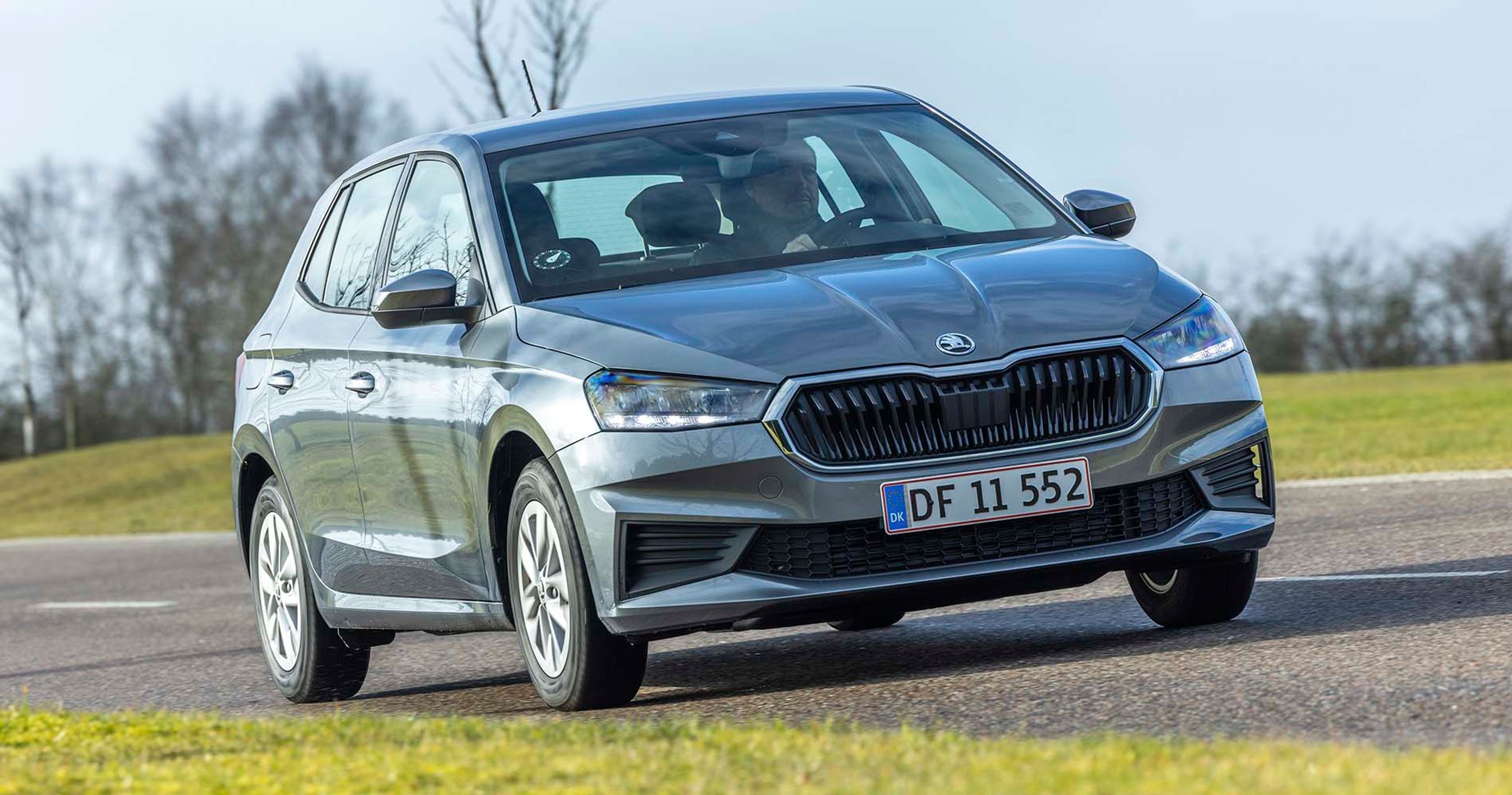 Skoda Fabia set forfra