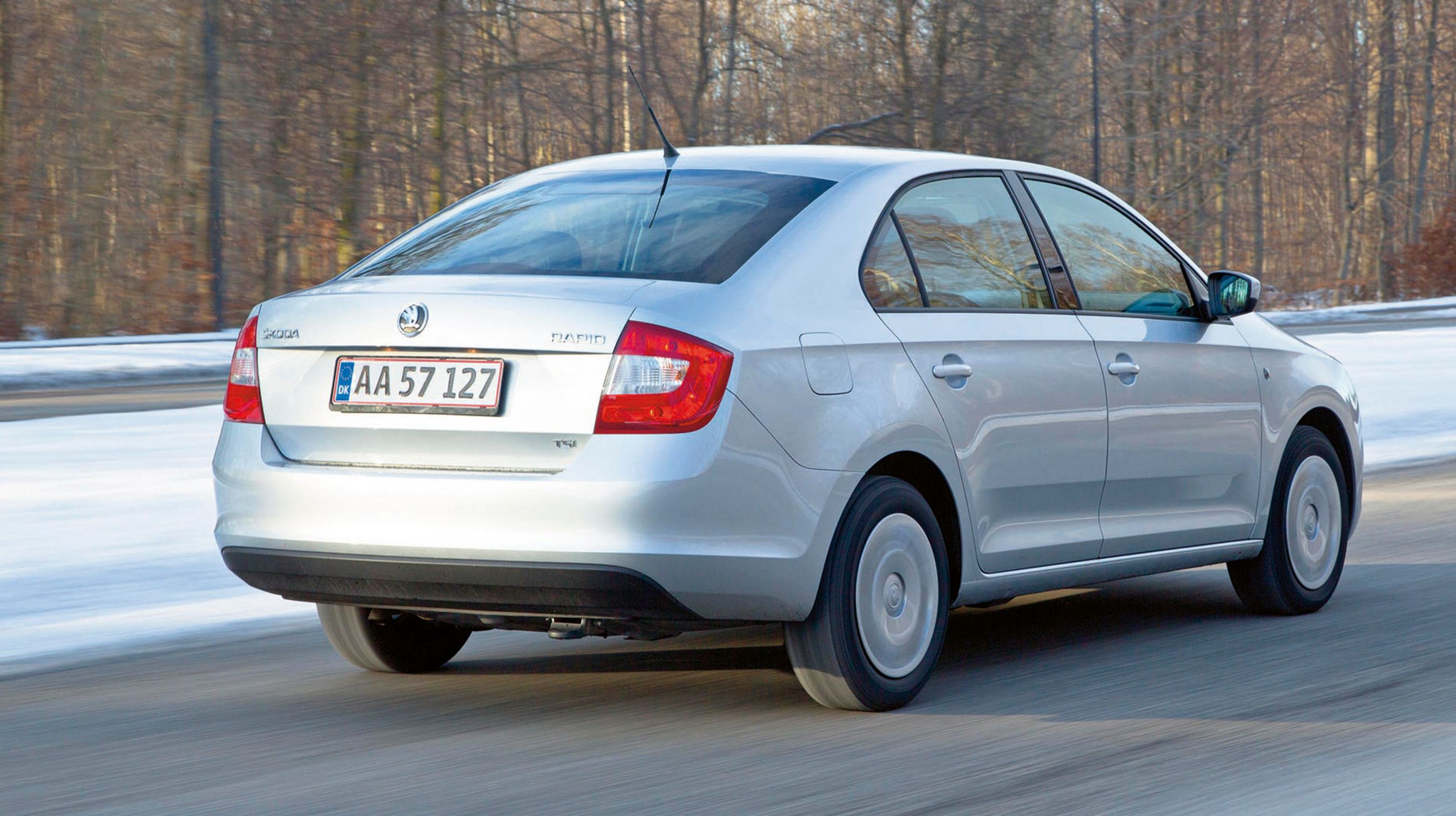 Skoda Rapid findes i øjeblikket kun i denne ene karrosserivariant. Senere på året dukker en variant op med en mere stejl bagende i noget, der med rette kunne kaldes en „stationcar light”.