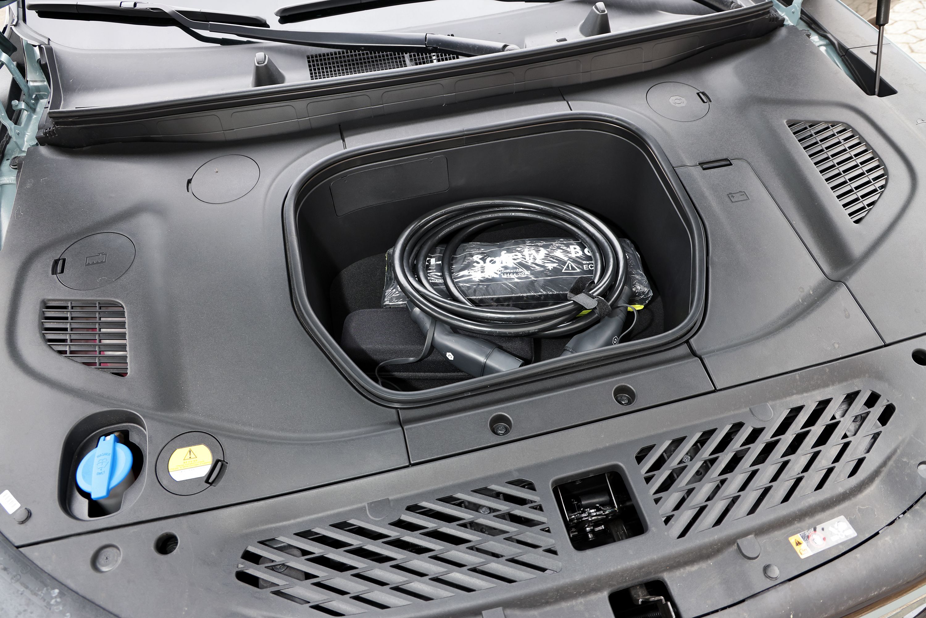 Frunk i Kia EV5 Long Range Prestige 2026.