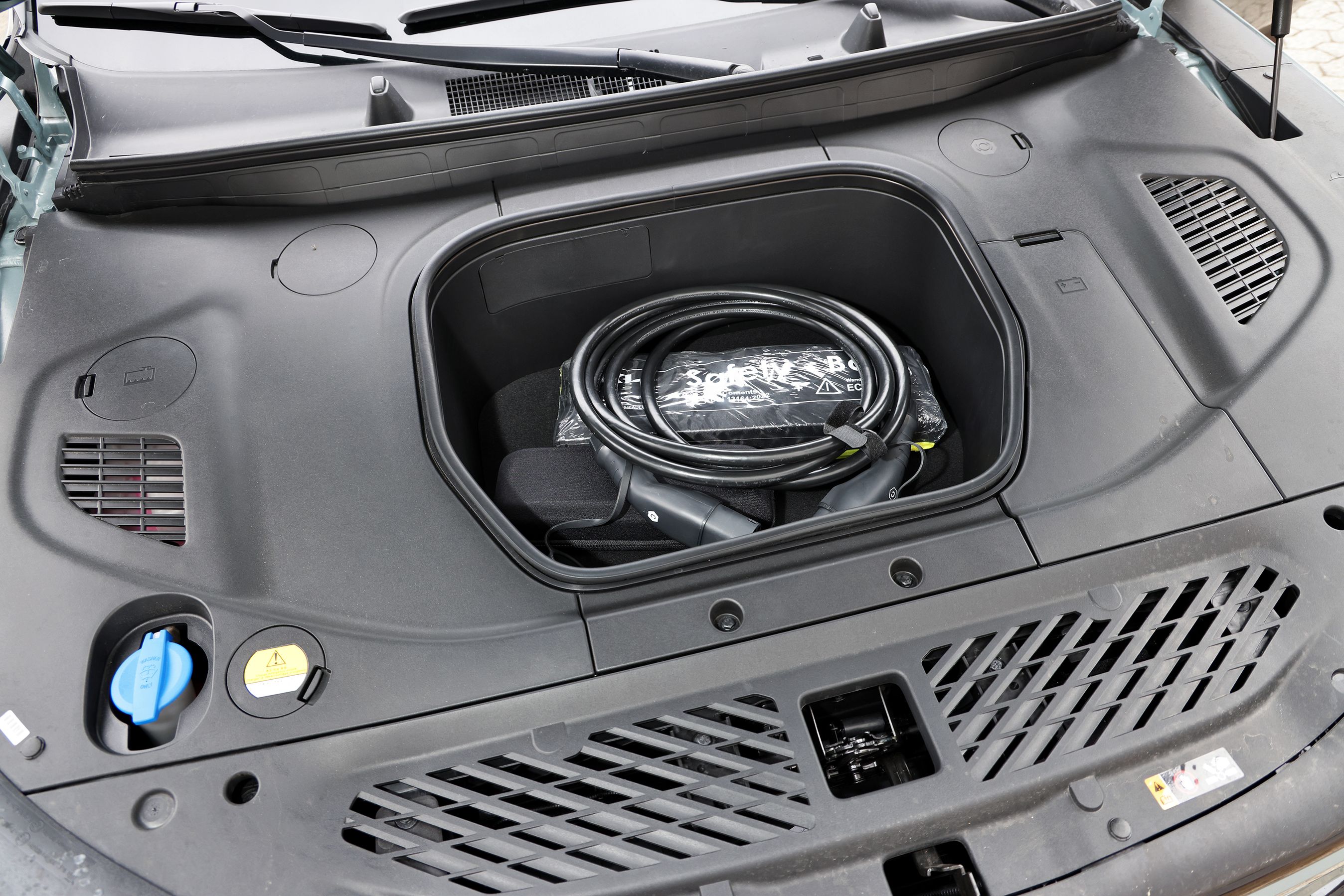 Frunk i Kia EV5 Long Range Prestige 2026.