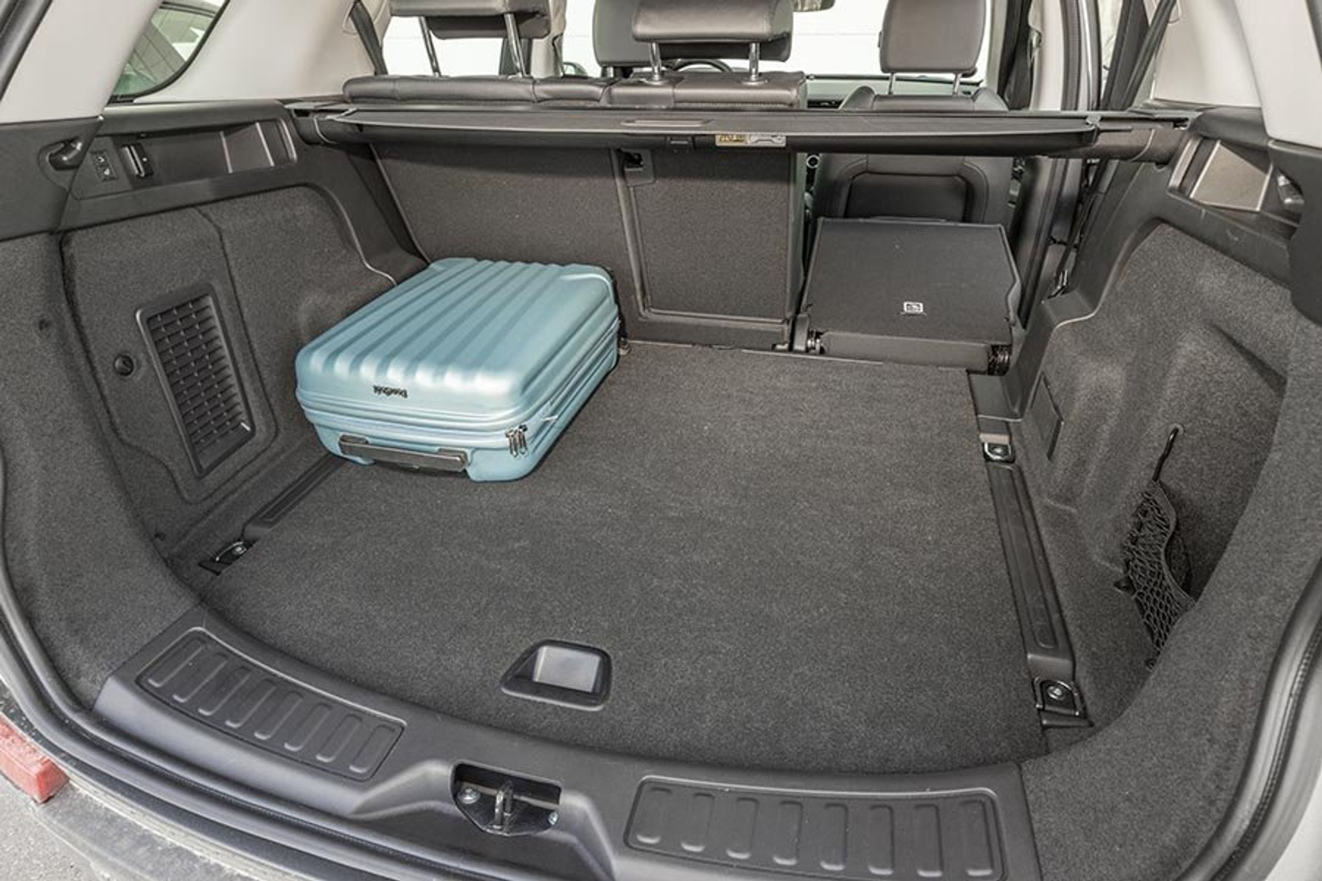 Bagagerummet er udmærket i størrelsen