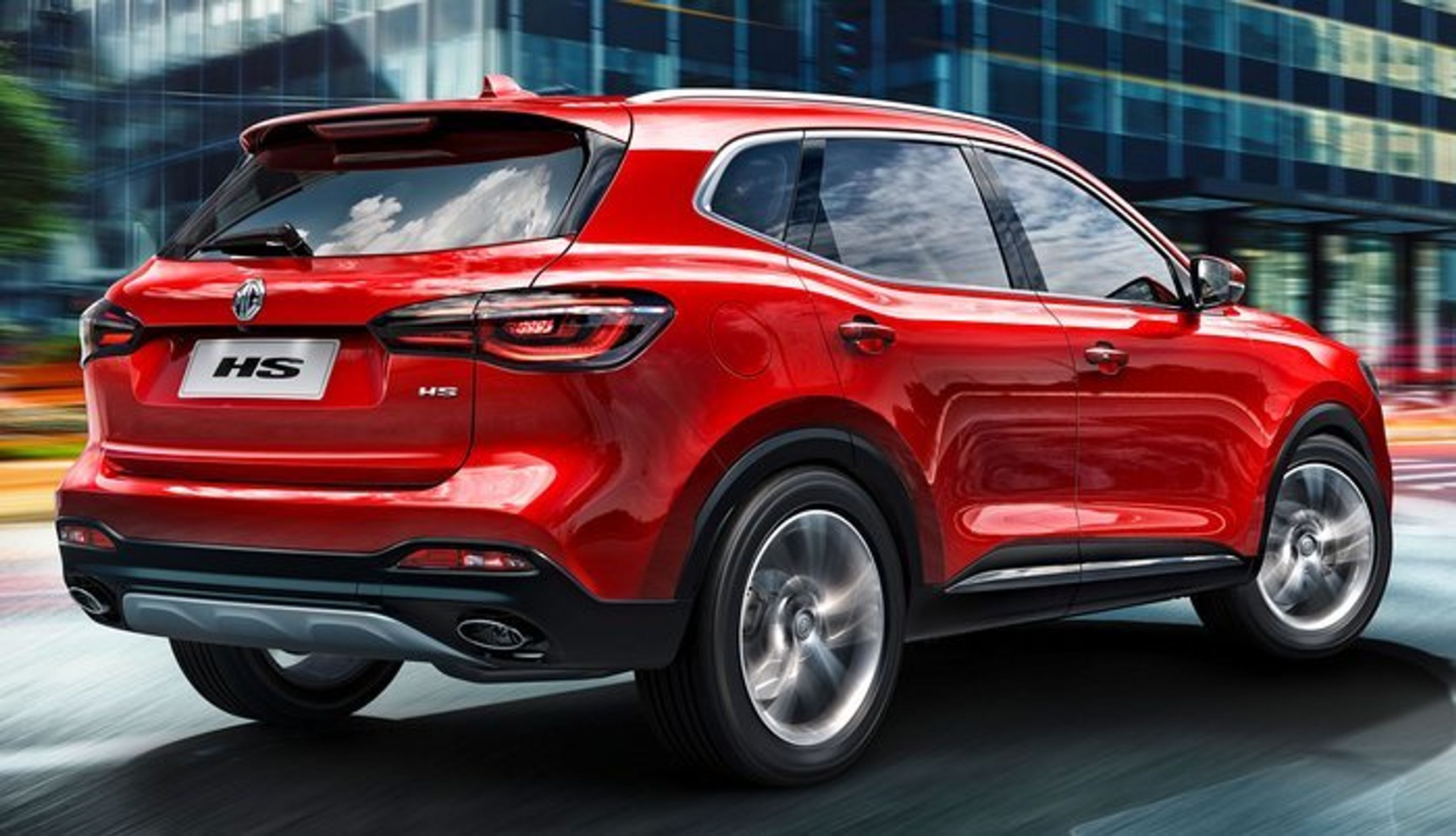 MG HS blev lanceret i Kina i 2019 som benzinmodel. Nu er den også klar som plugin-hybrid til eksport.