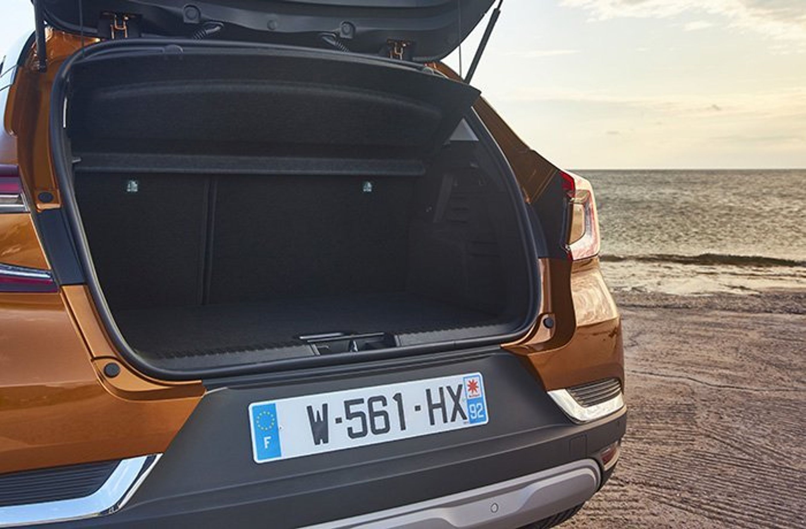 Renault Captur bagagerum