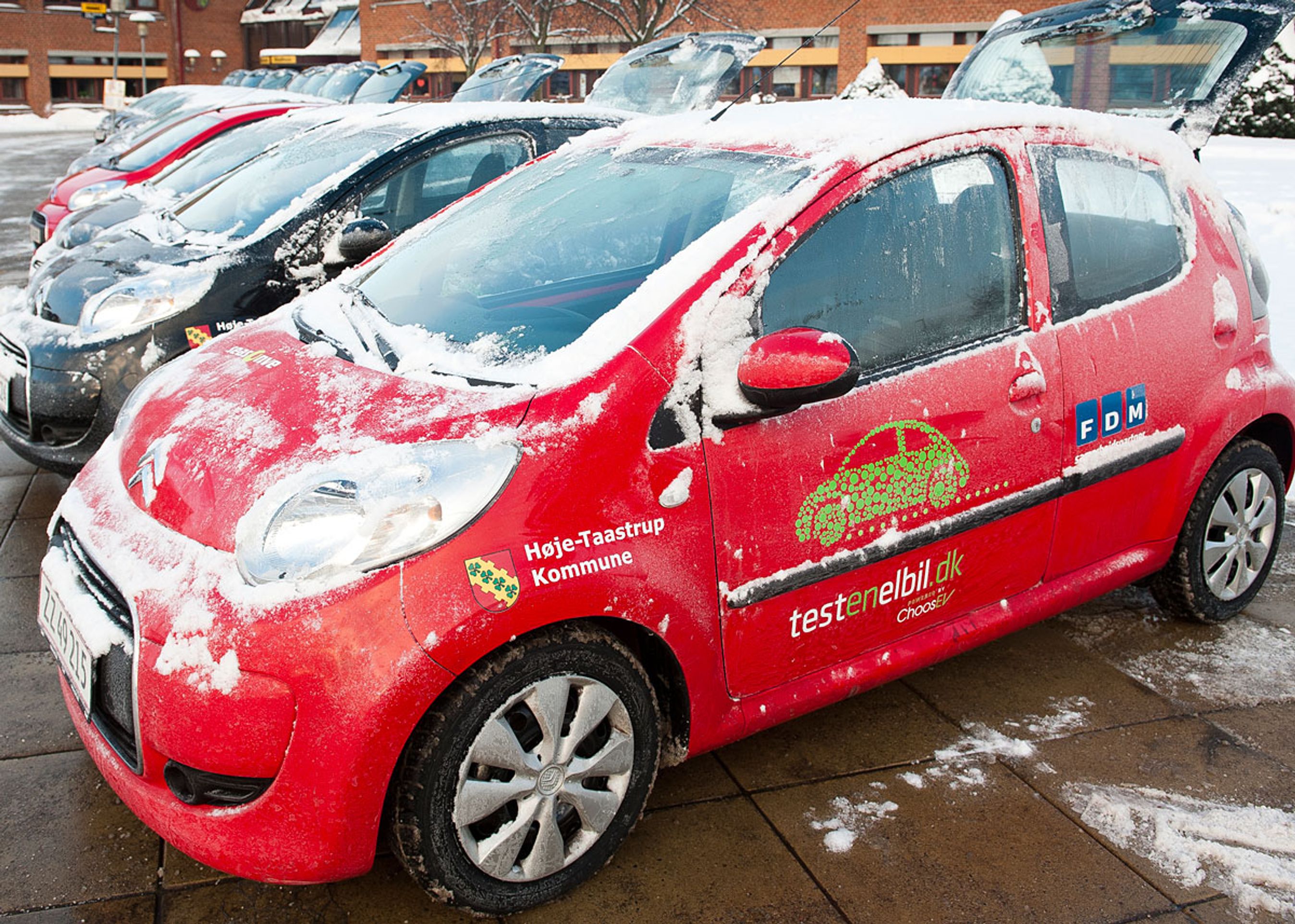 Citroën C1 er som en overgangsordning blevet bygget om fra benzin til eldrift. 23 kom på gaden sidste år.