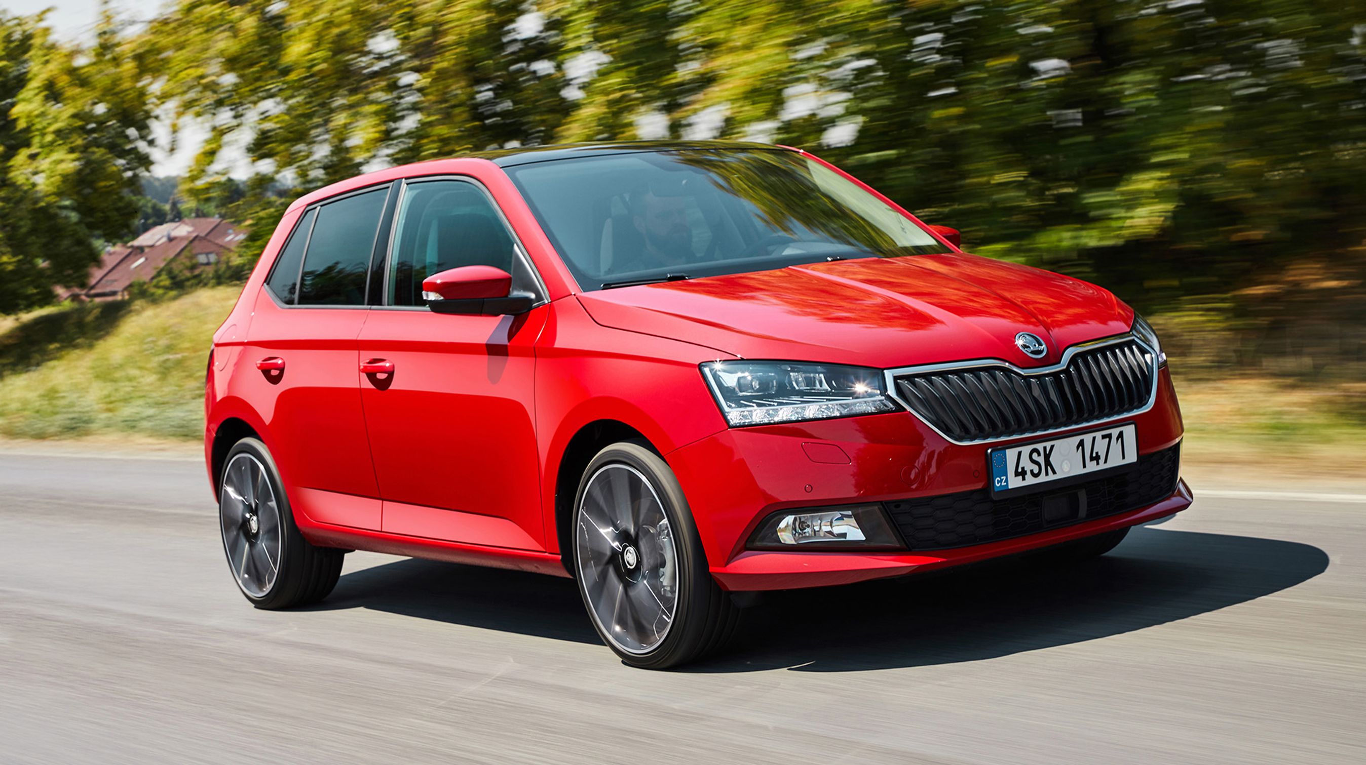 Skoda Fabia forfra
