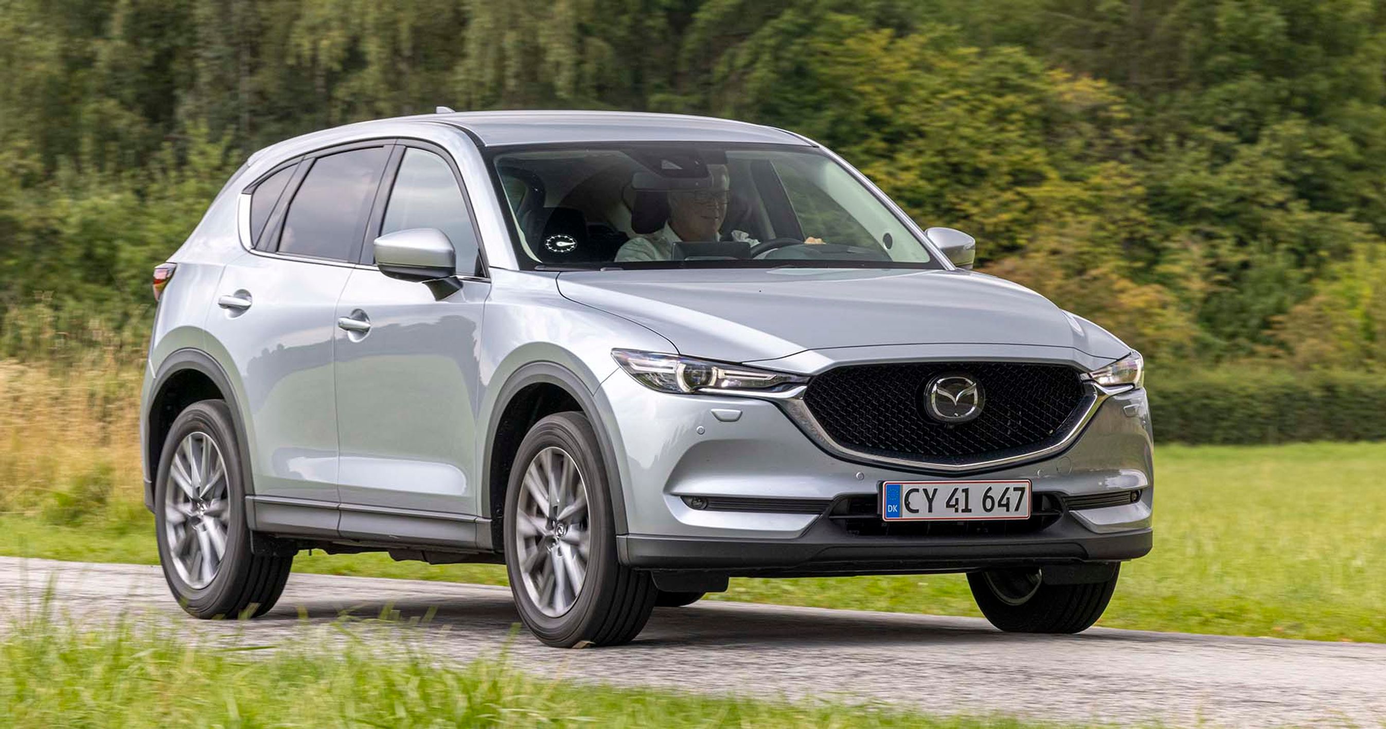 Mazda CX-5 set forfra