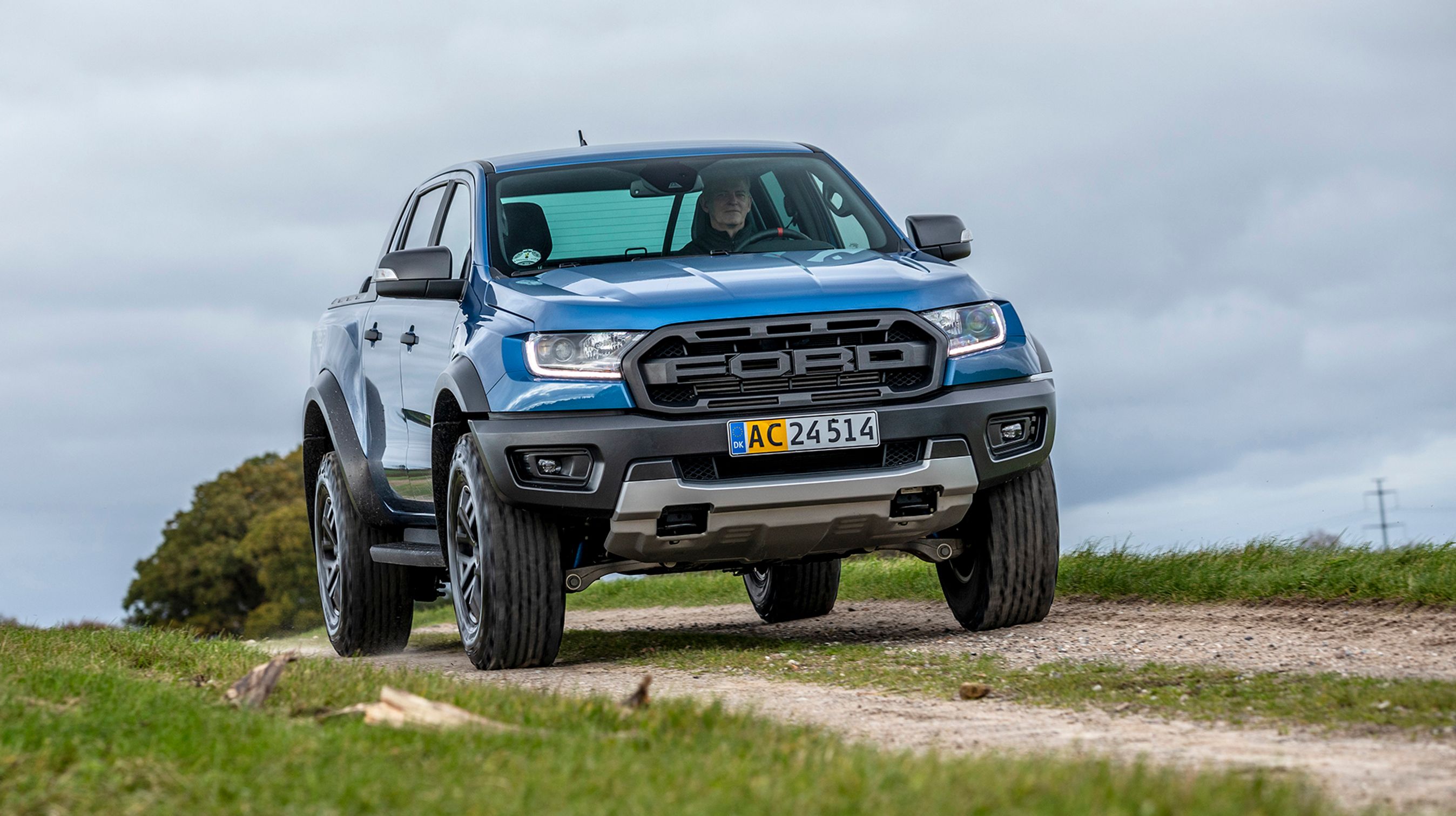 Ford Ranger Raptor set forfra
