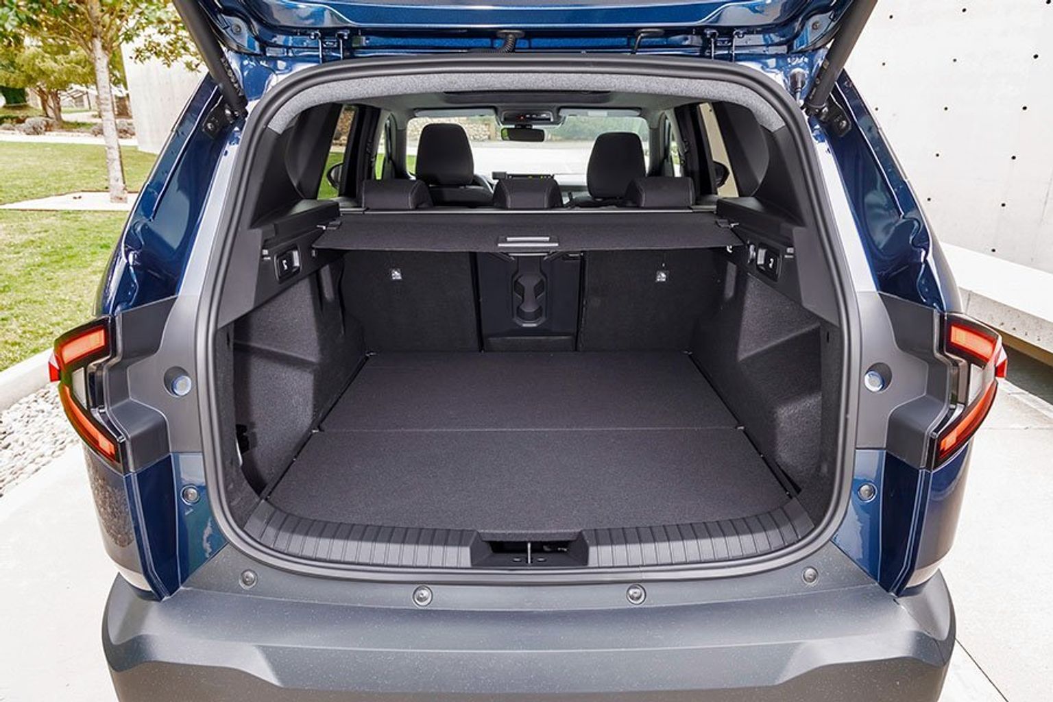 Bagagerum i en Dacia Bigster