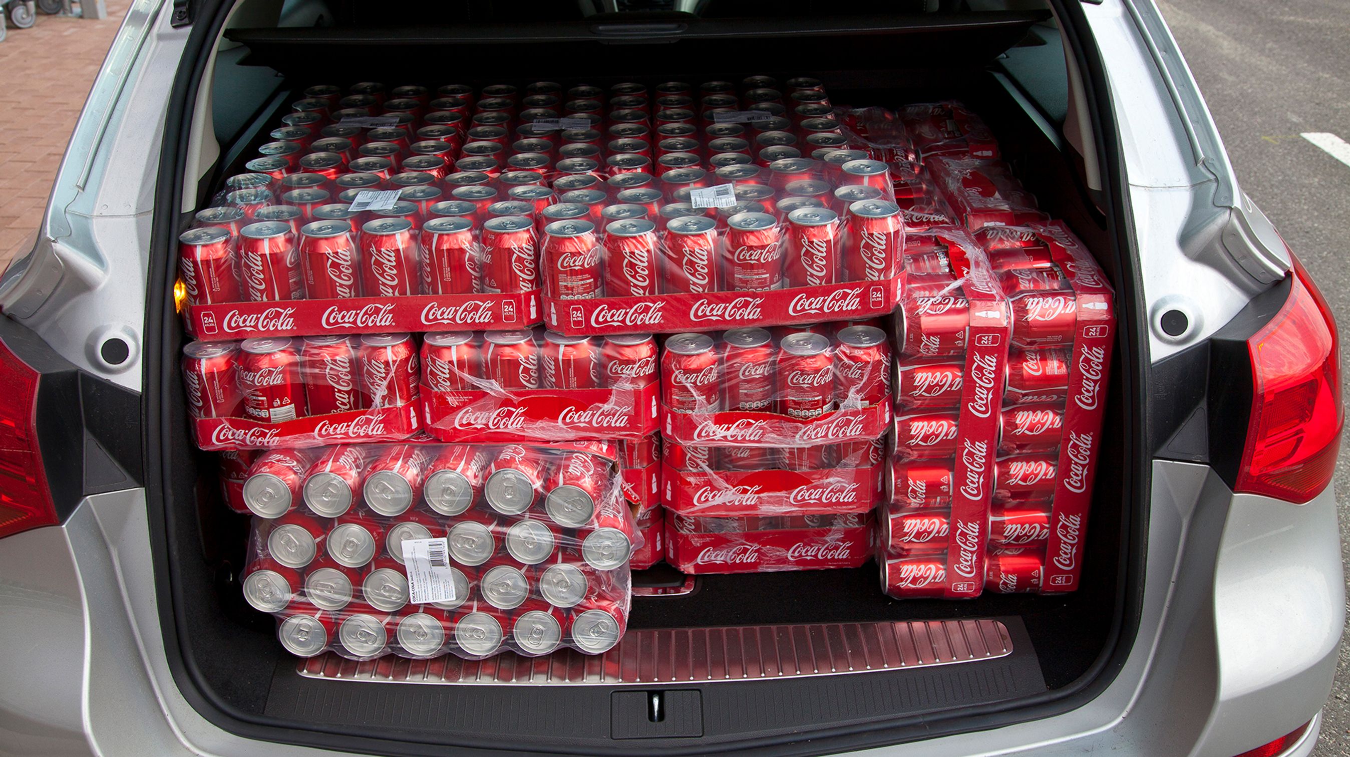 Fabrikstal: 500 liter Antal sodavandsrammer: 32.