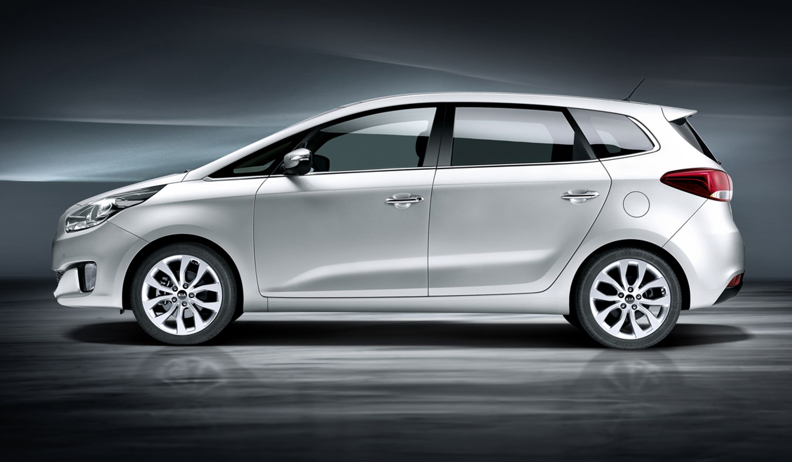 Kia Carens i den nye generation, der lanceres primo 2013.
