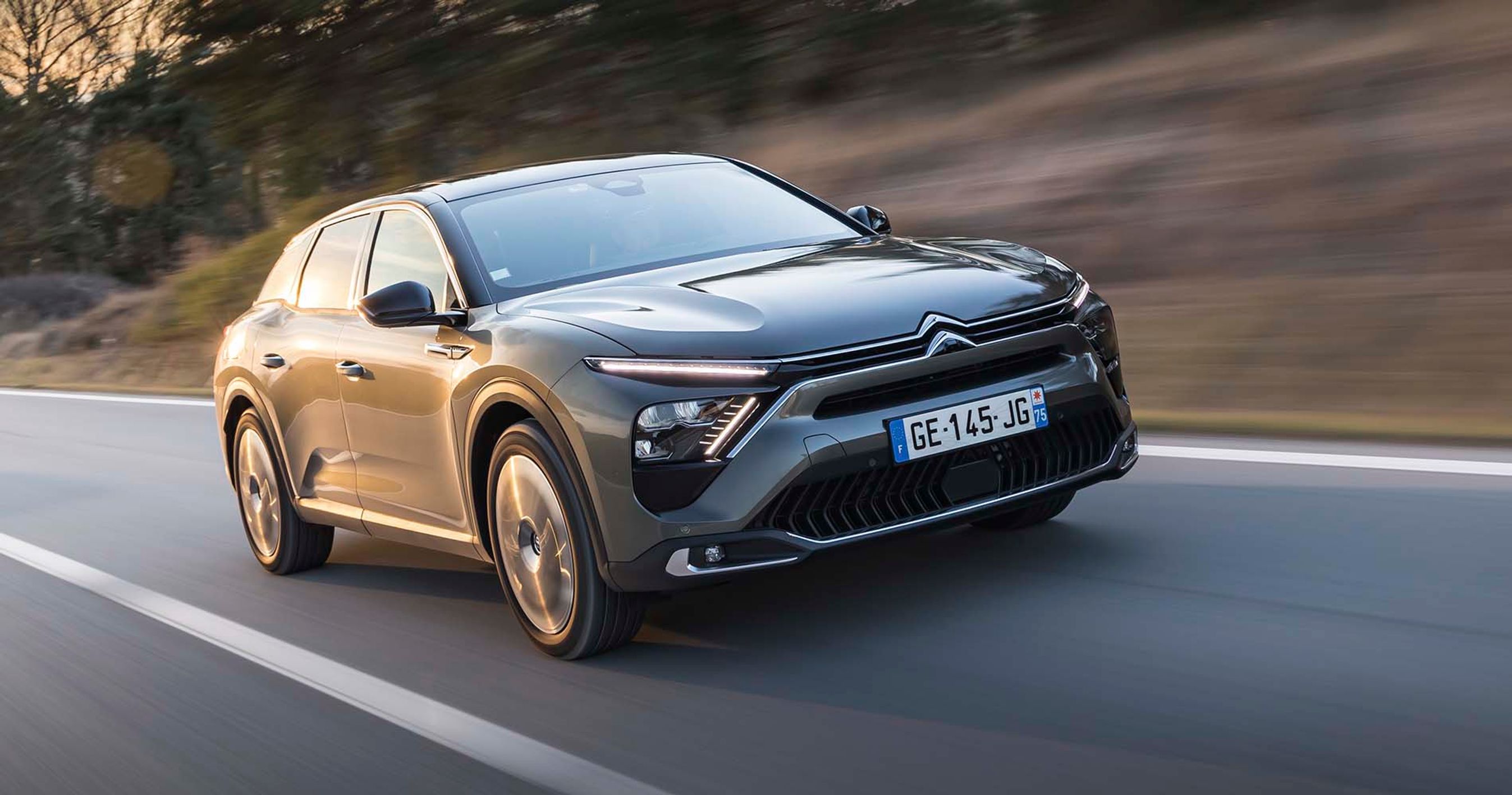 Citroën C5 X set forfra