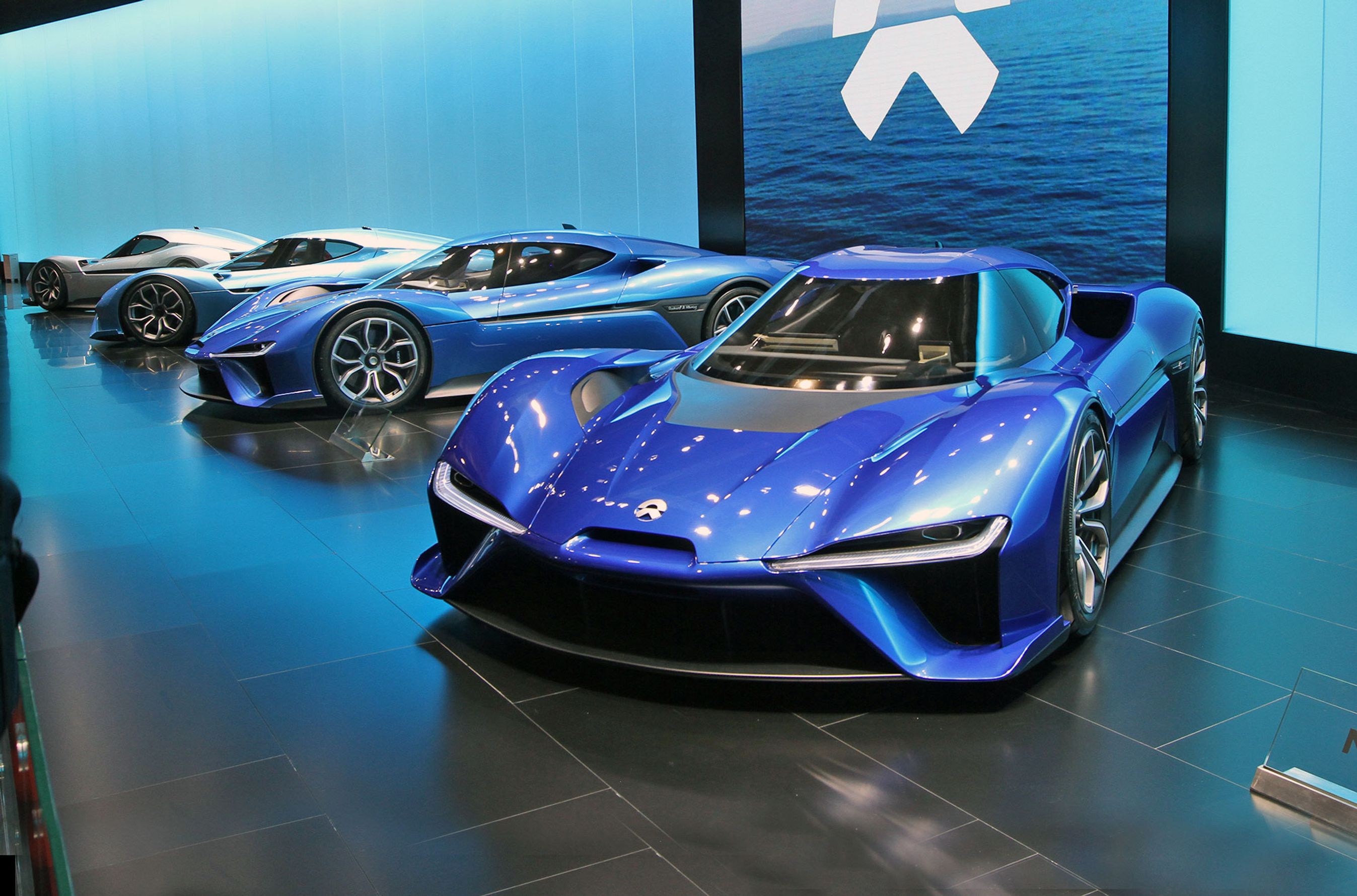 Nio på Shanghai-udstillingen 2017.