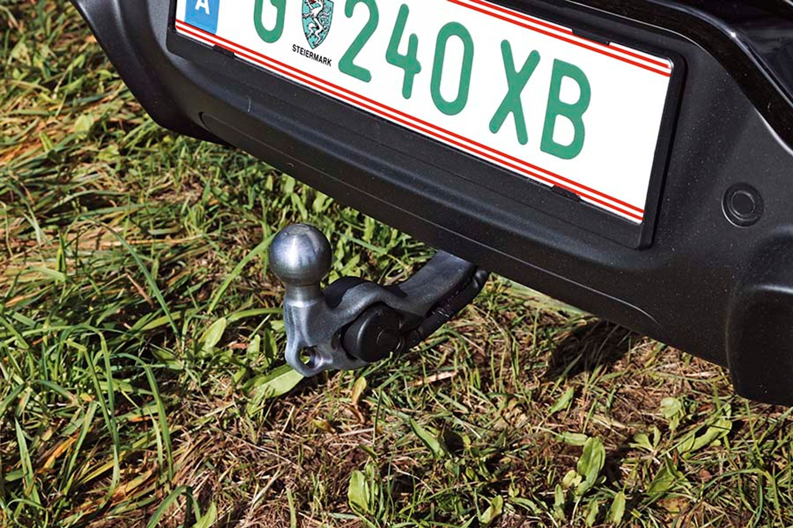 Ocean fås med semi-automatisk anhængertræk. Godt 1.800 kg må SUV’en trække.