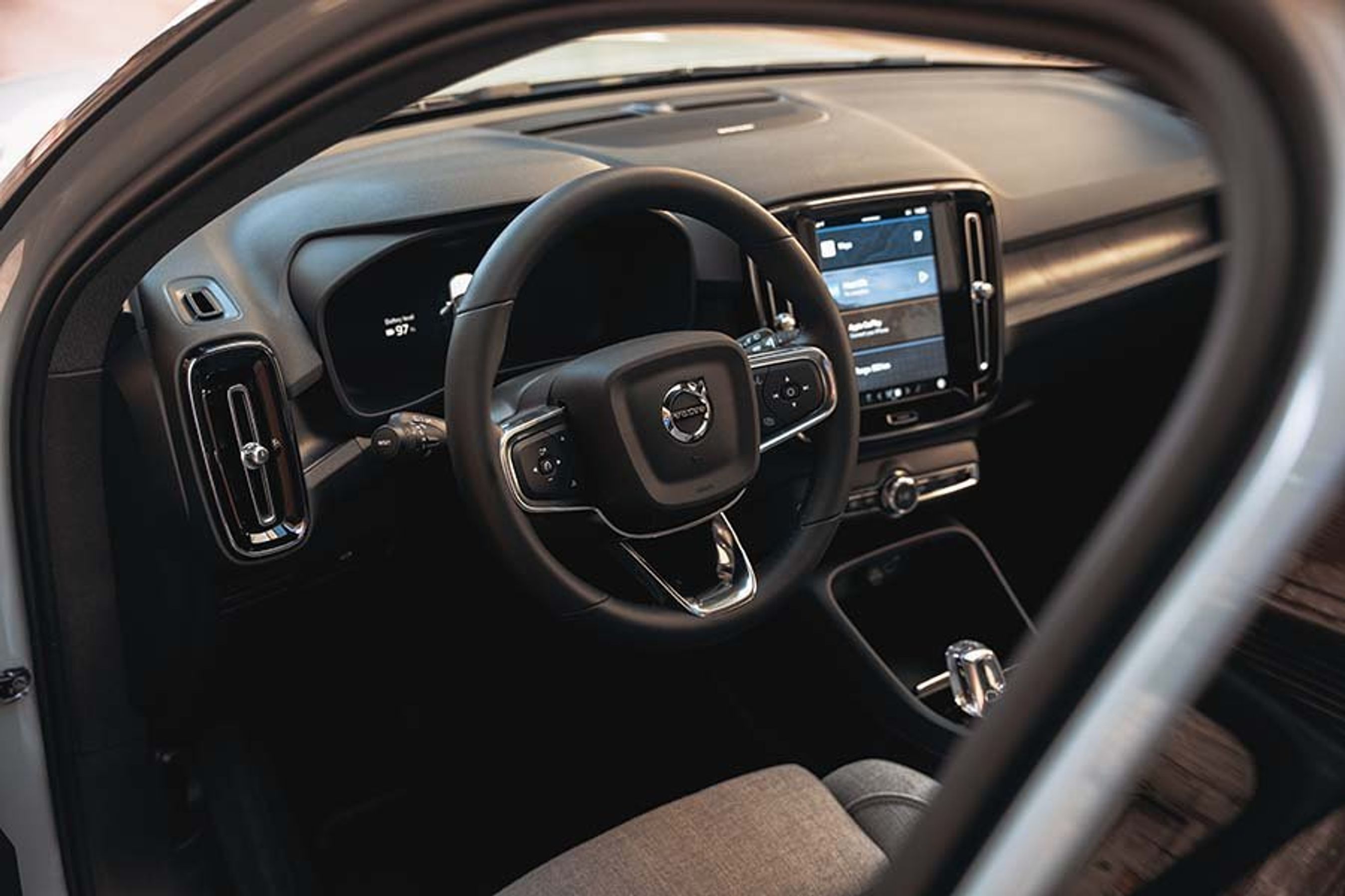 Kabine i en Volvo XC40