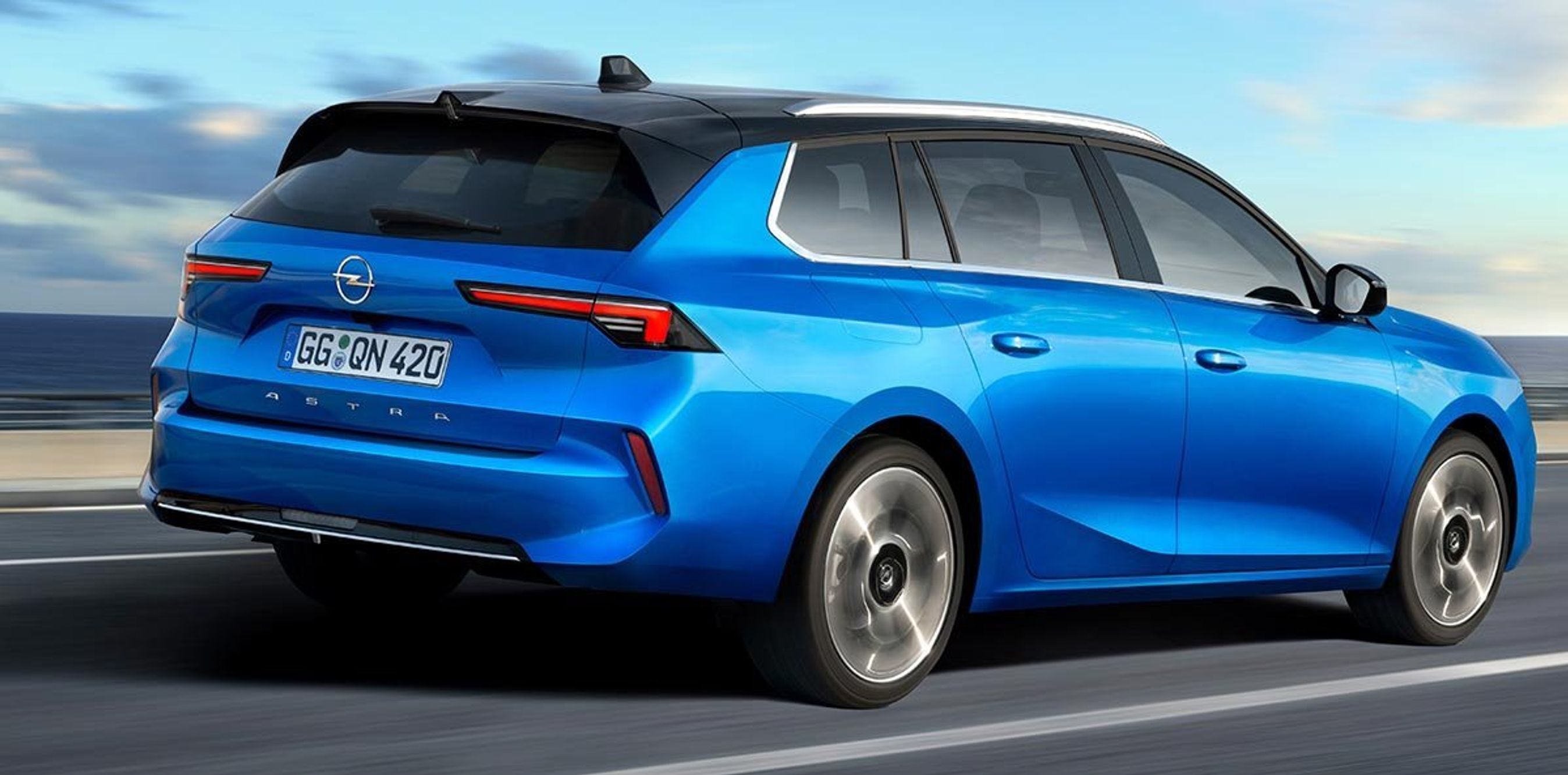 Ny Opel Astra er en forårsnyhed - bl.a. som stationcar. 