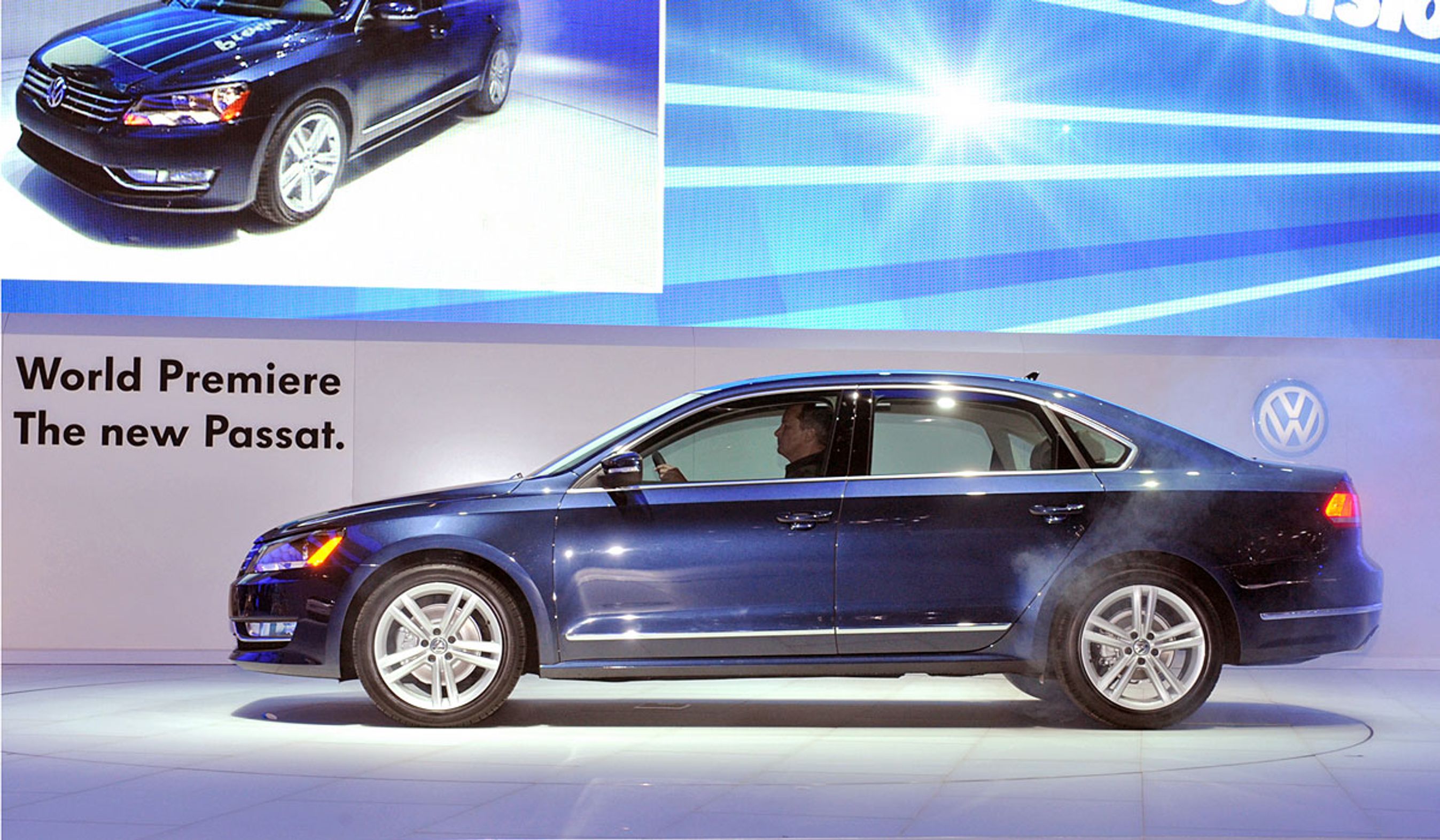 VW Passat i USA-udgaven er ti cm længere end den europæiske.