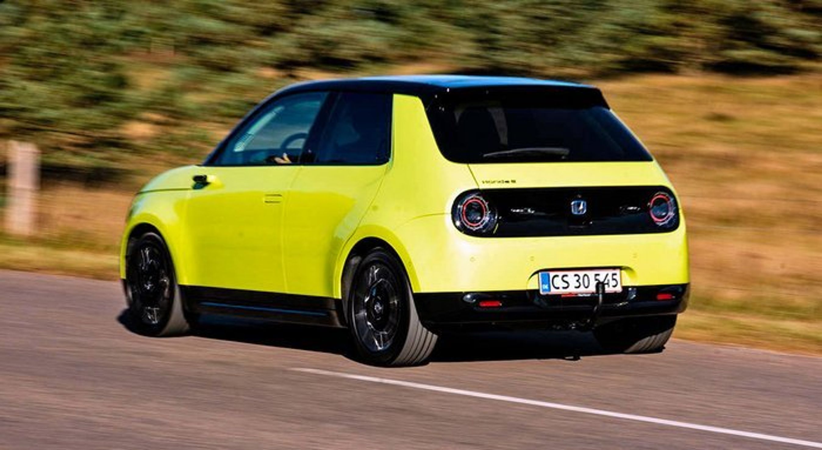 Honda e får Danske Motorjournalisters Innovationspris 2021.