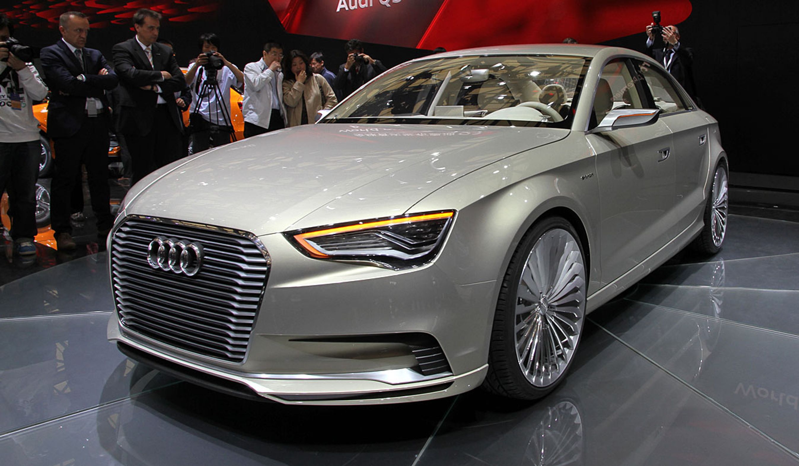 Den næste Audi A3 vises i Shanghai som opladningshybrid.