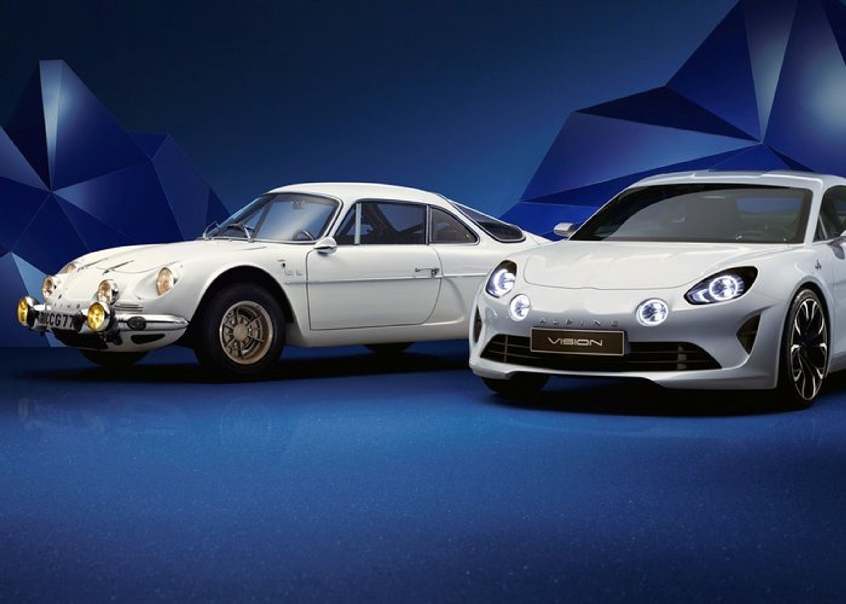 Den moderne Alpine har klar inspiration fra klassikeren A110.