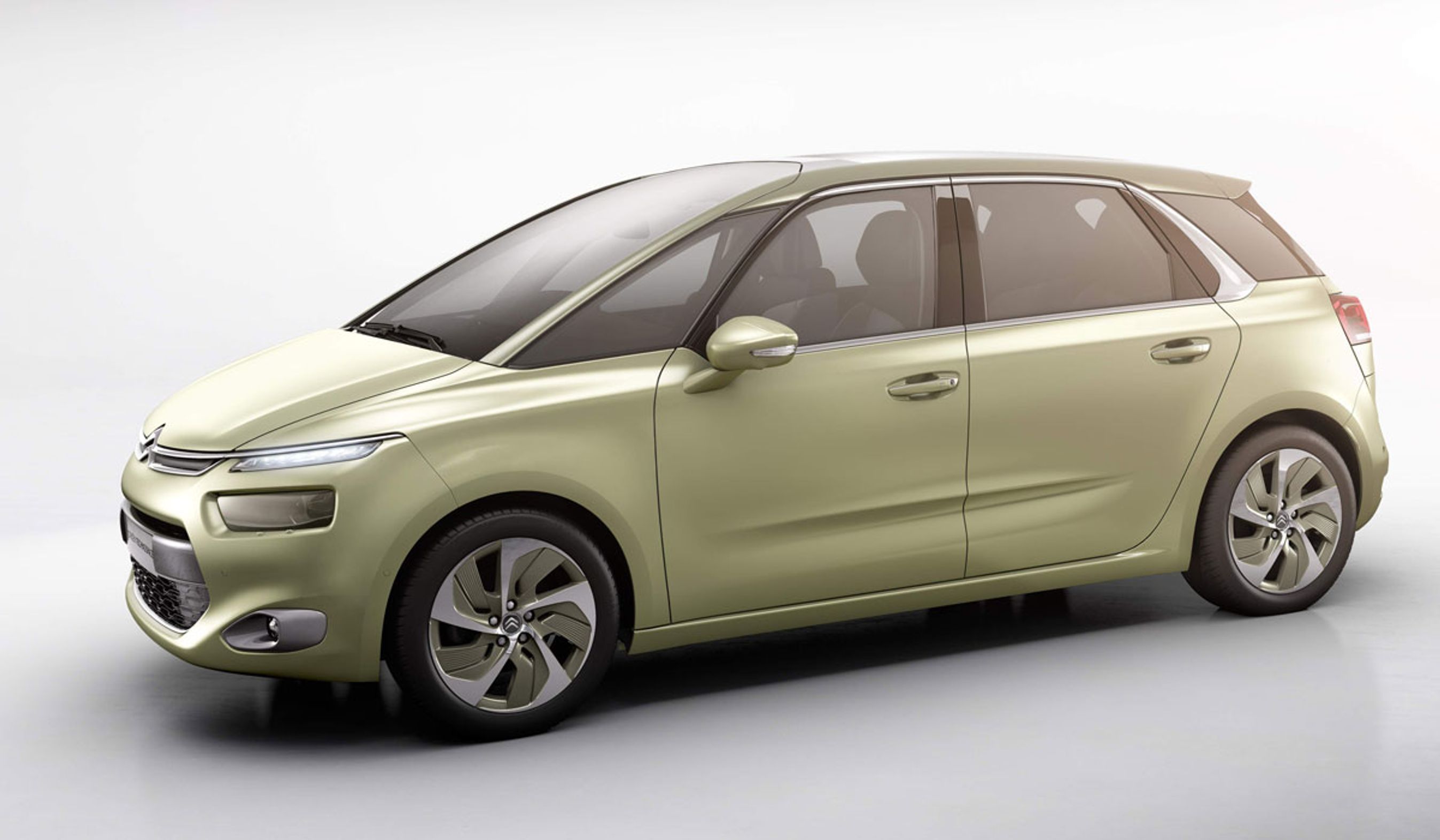 Konceptbilen Technospace er reelt den kommende Citroën C4 Picasso.