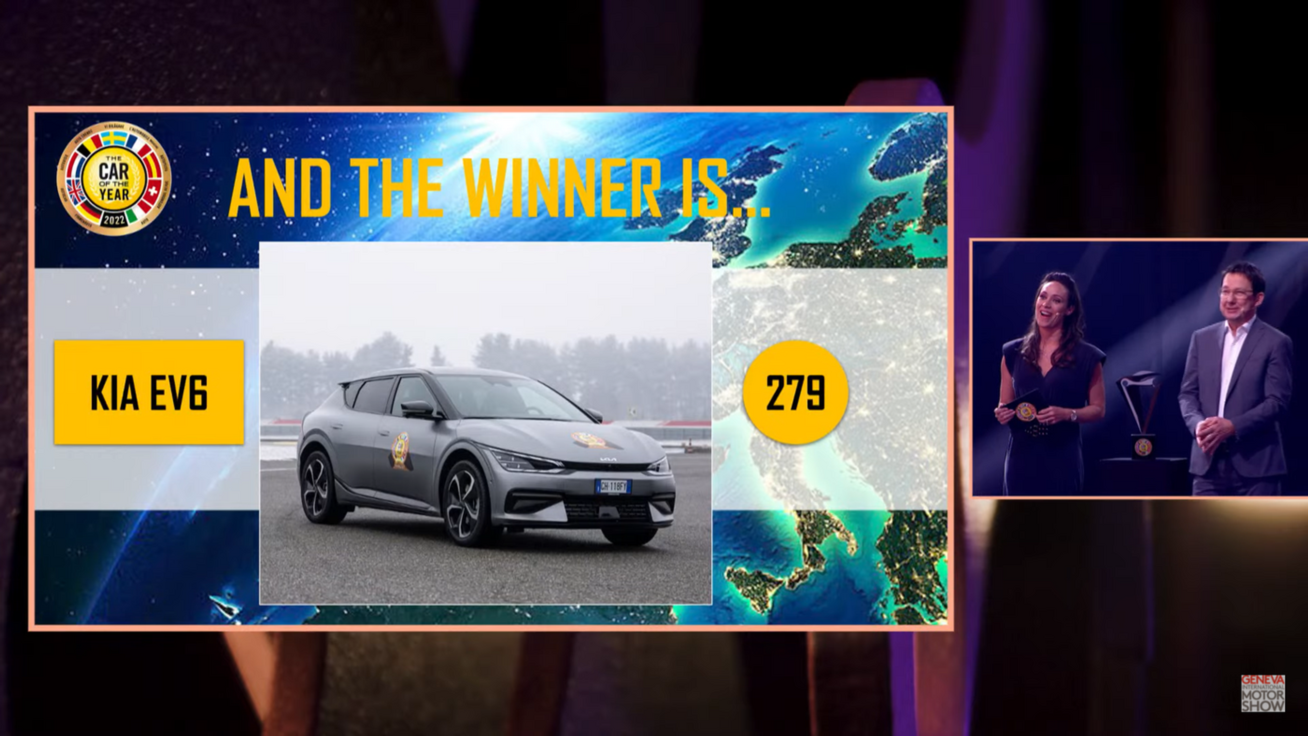 Kia EV6 vinder Car of the Year 2022