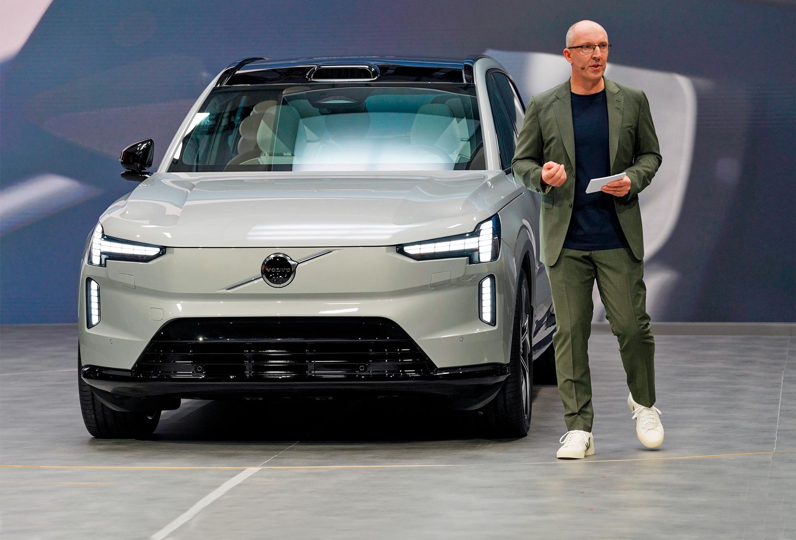 Volvo EX90 havde verdenspremiere 9. november 2022.