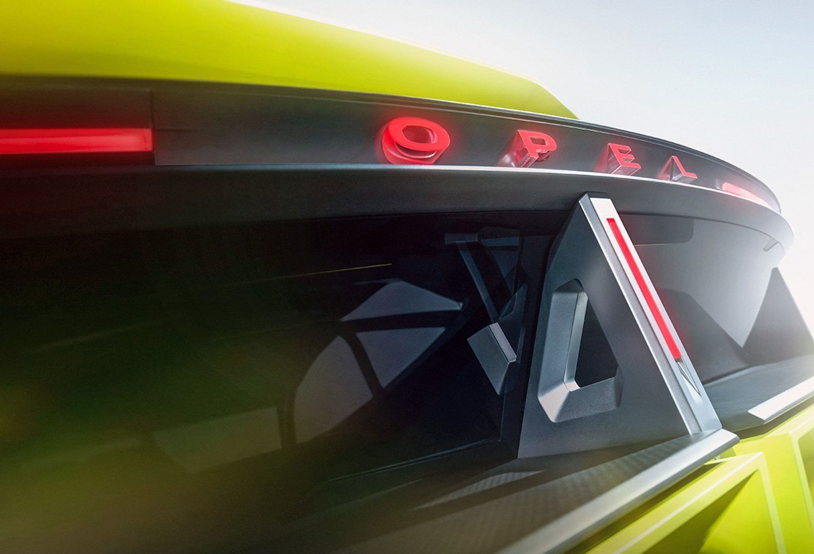 Nærbillede af konceptbil.