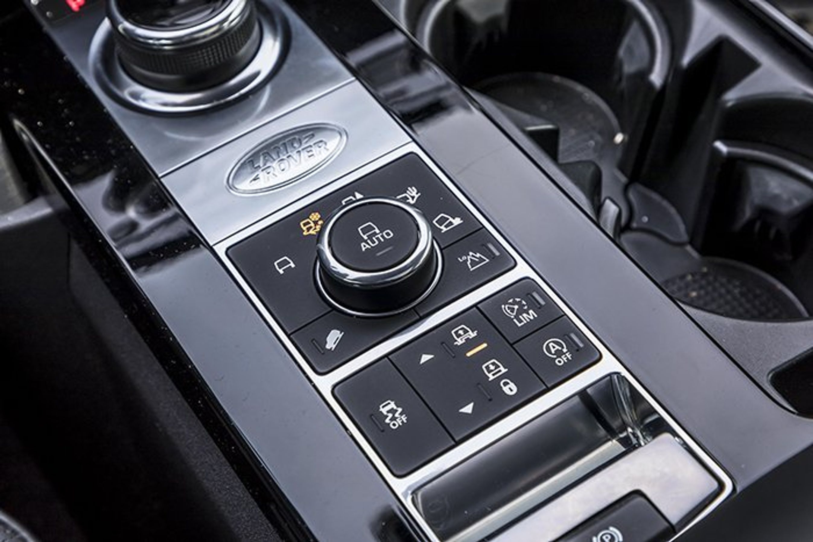 Knapper i Land Rover Discovery