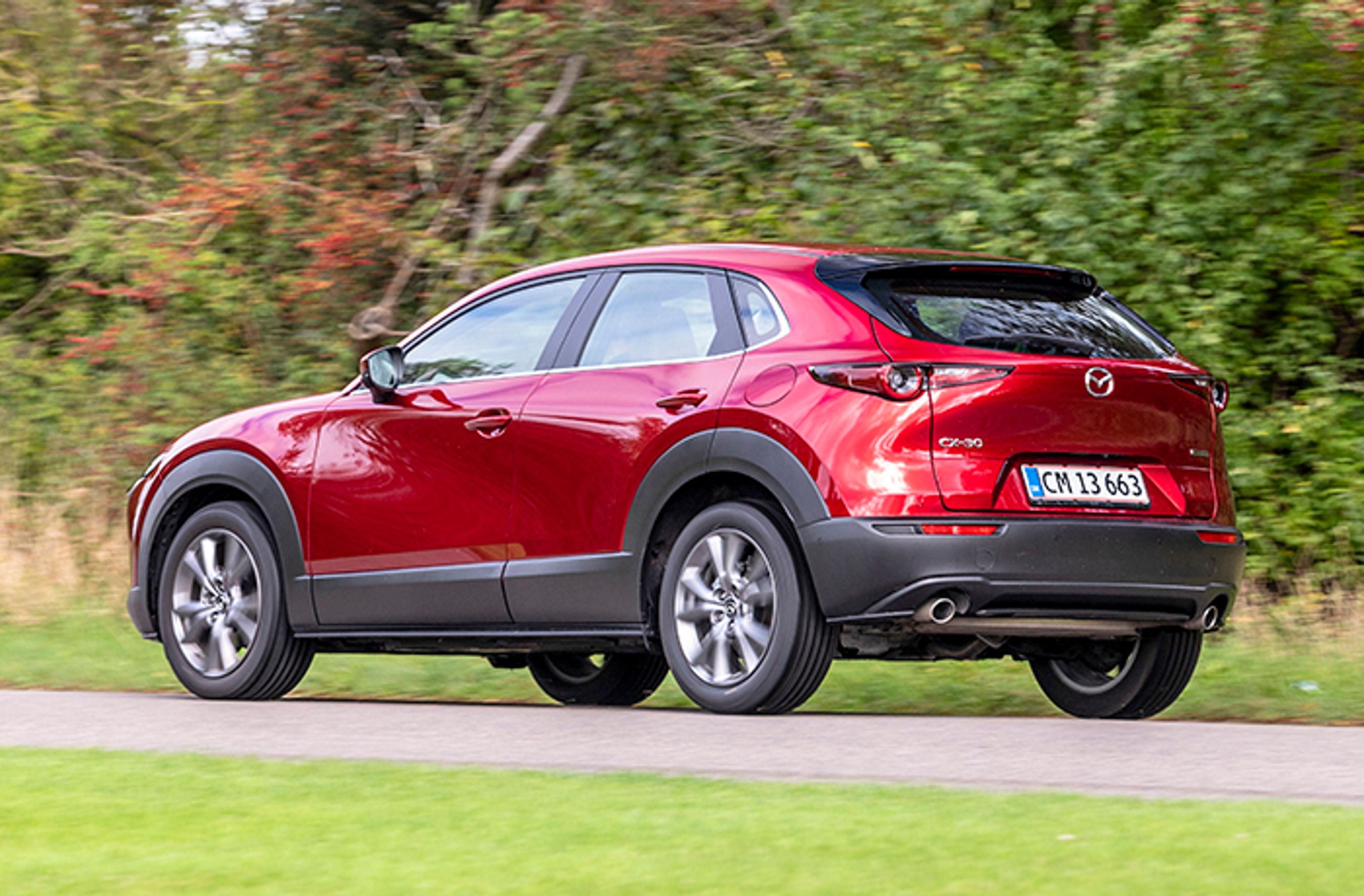 Mazda CX-30 set bagfra