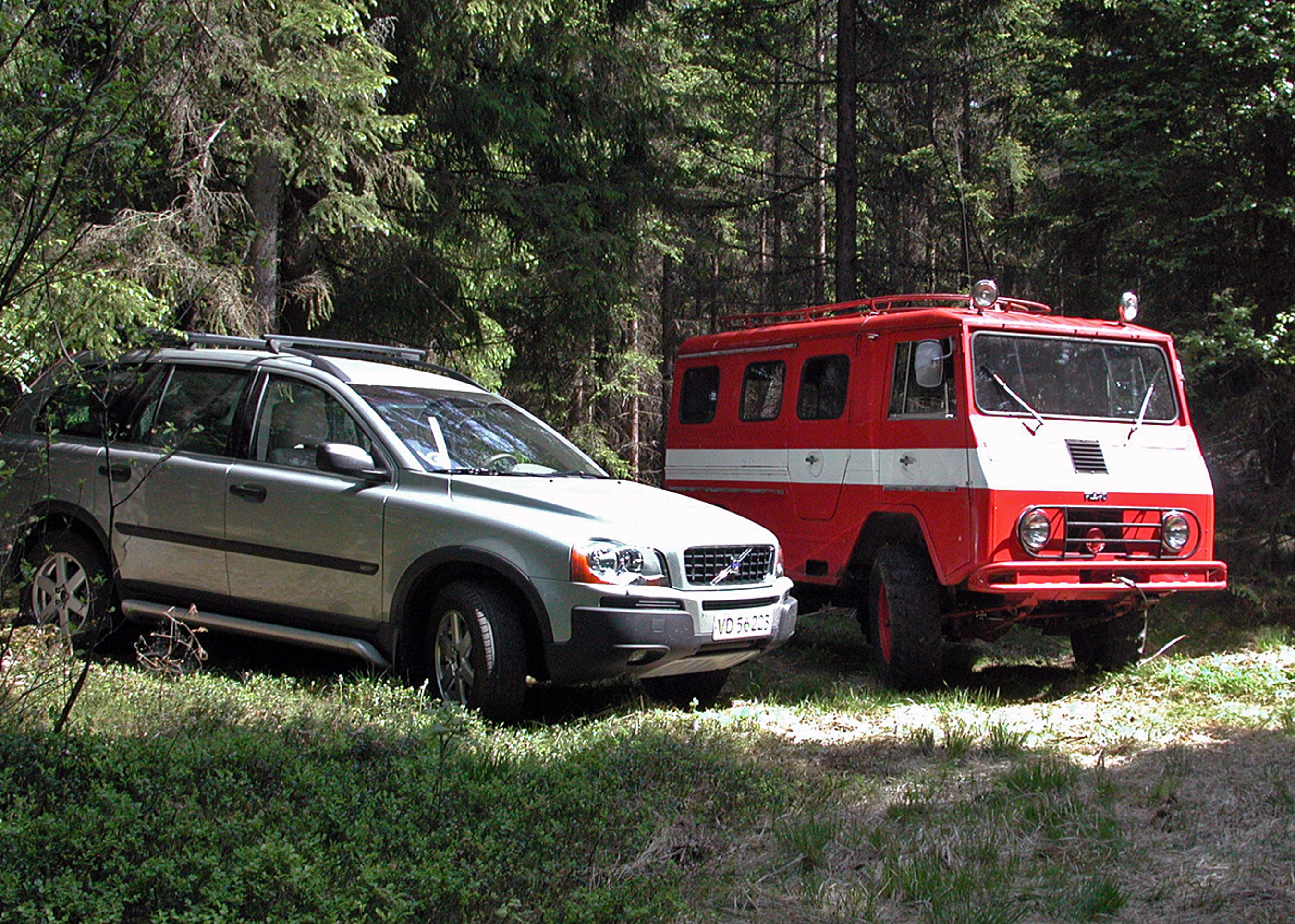 XC90 blev Volvos første rigtige SUV, men Volvo havde da lang erfaring med mere seriøst terrængående biler.