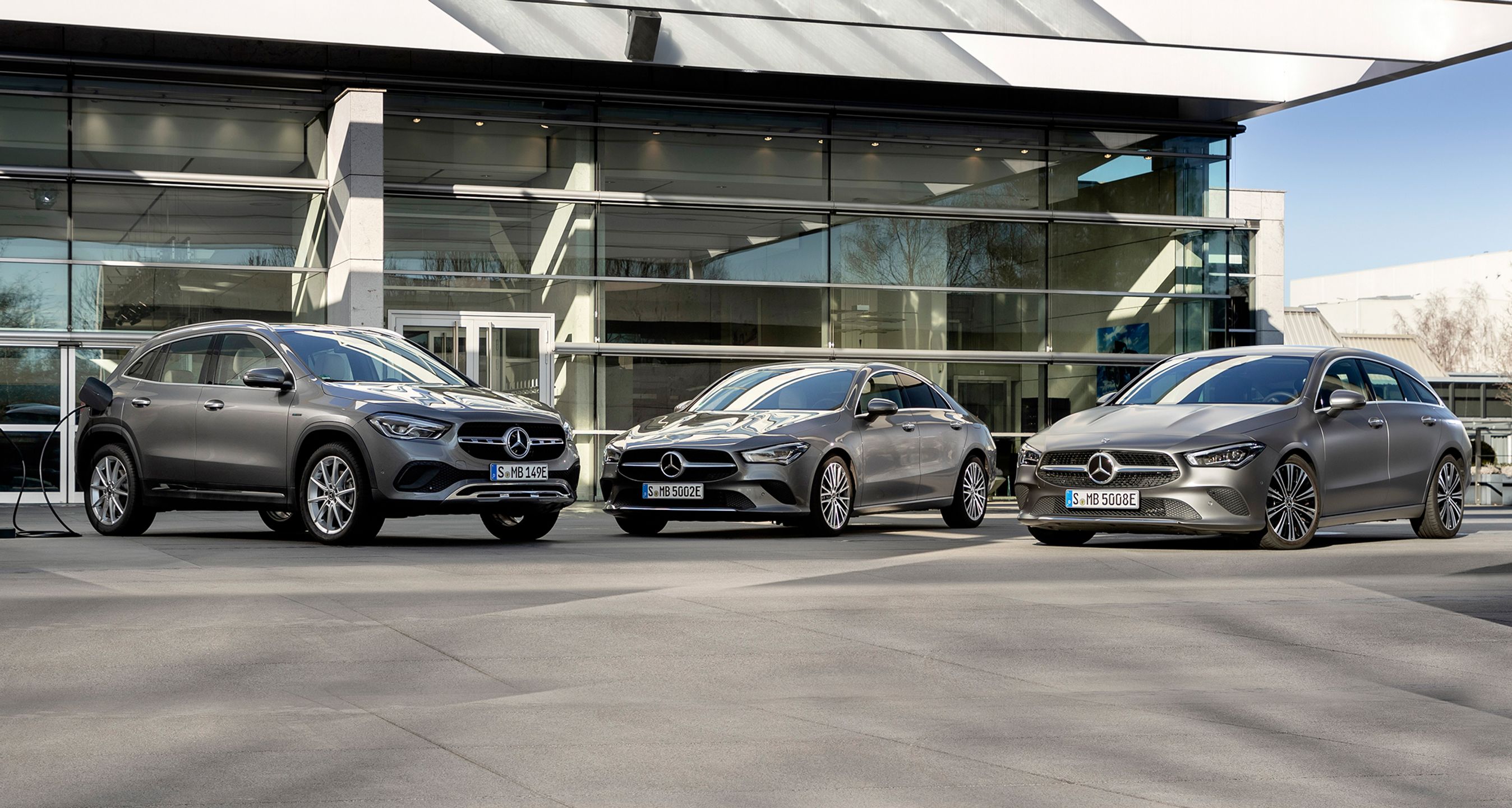 Tre nye plugin-hybrider fra Mercedes-Benz er klar til sommeren 2020.