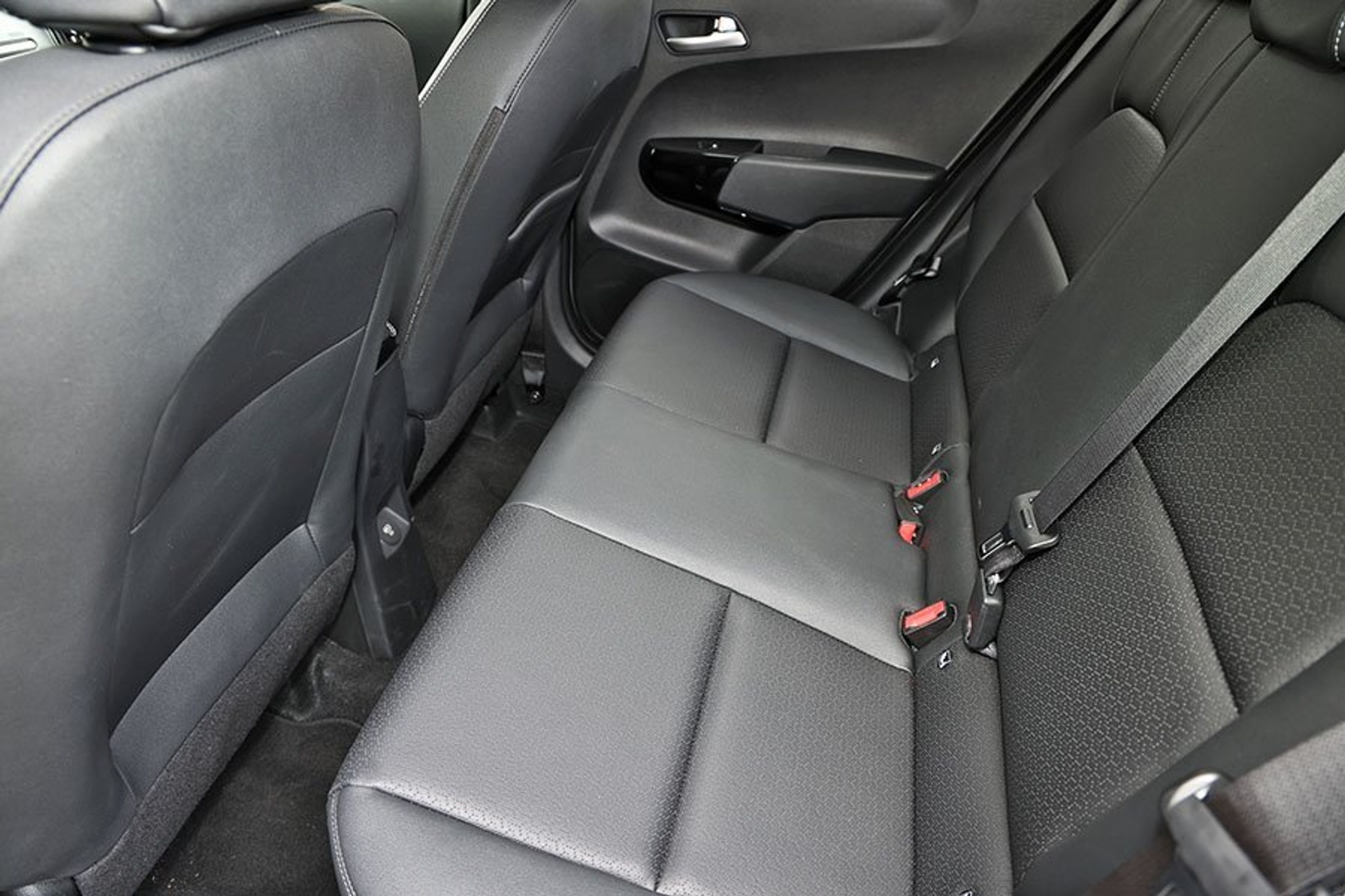 Bagsædet i en Kia Picanto