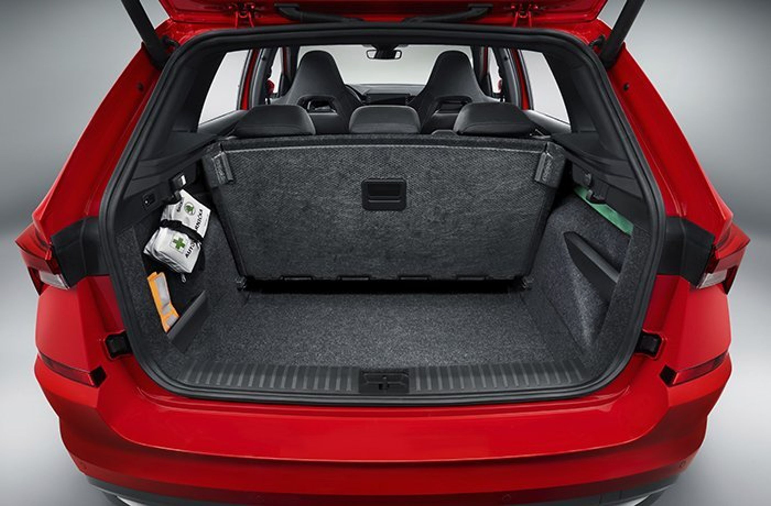 Bagagerummet er fint i Skoda Kamiq