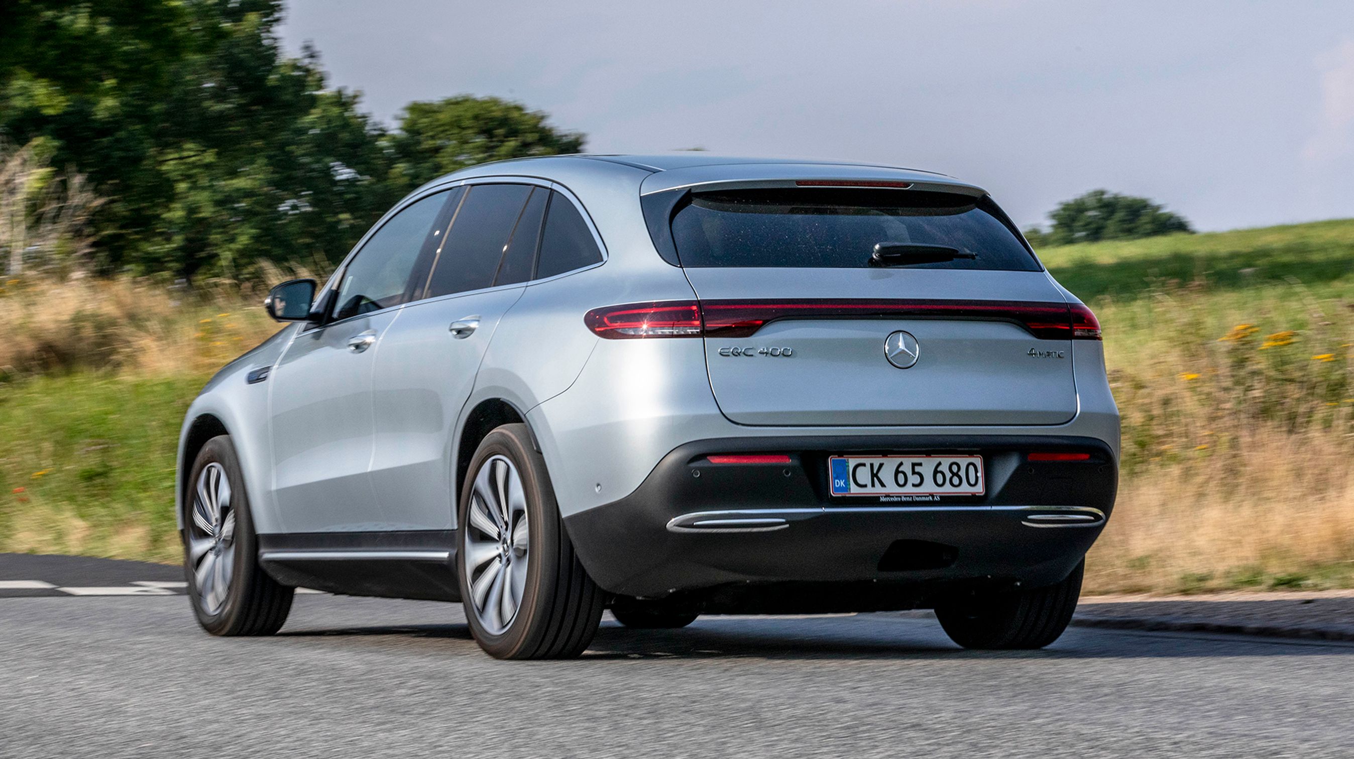 Mercedes-Benz EQC er en femdørs SUV, og den deler platform med bl.a. GLC