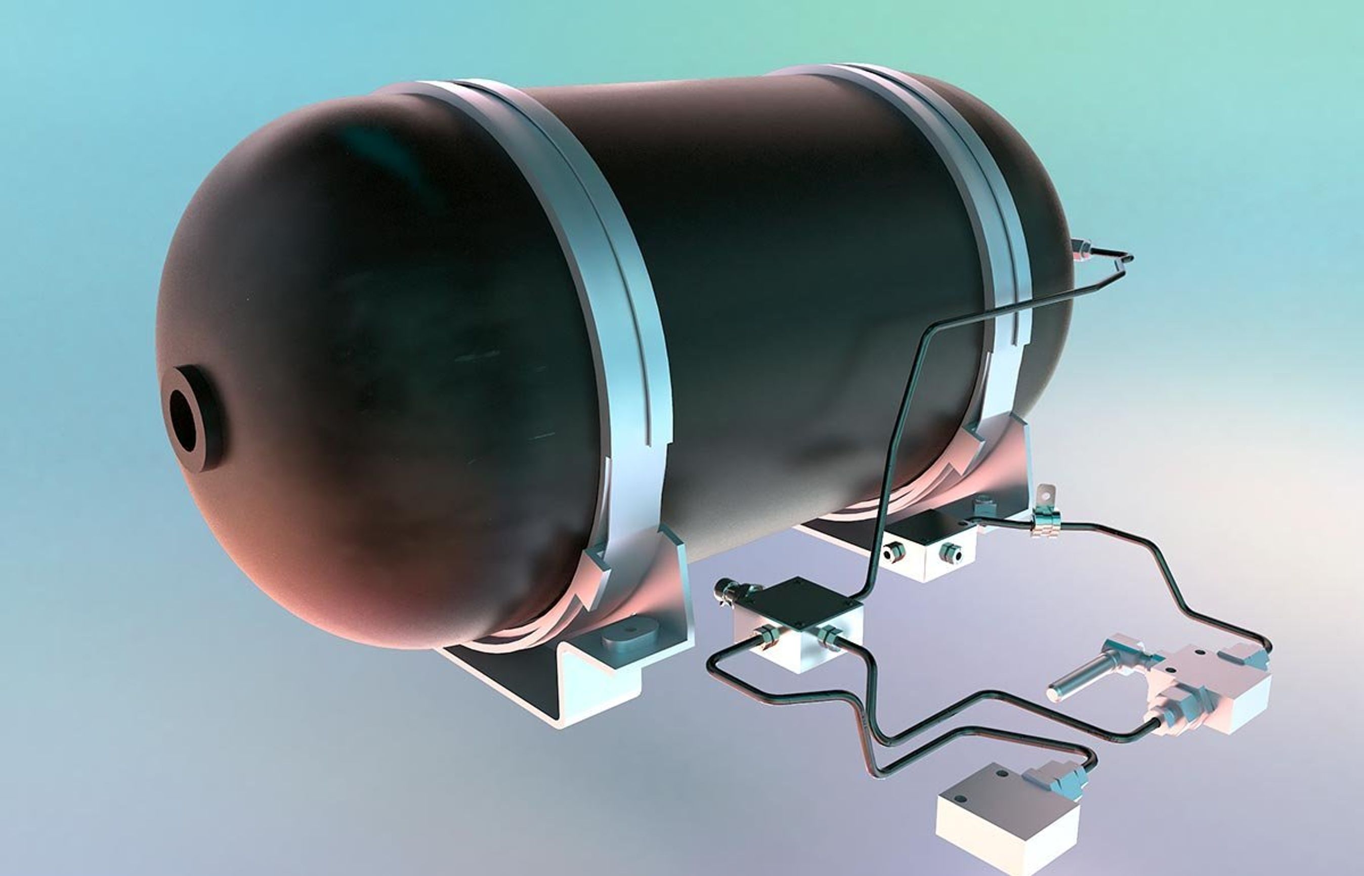 Den kompakte brinttank kan give elbilen en ekstra rækkevidde på 250-300 km. Renault anser denne hybridteknik for realistisk - og miljøvenlig.