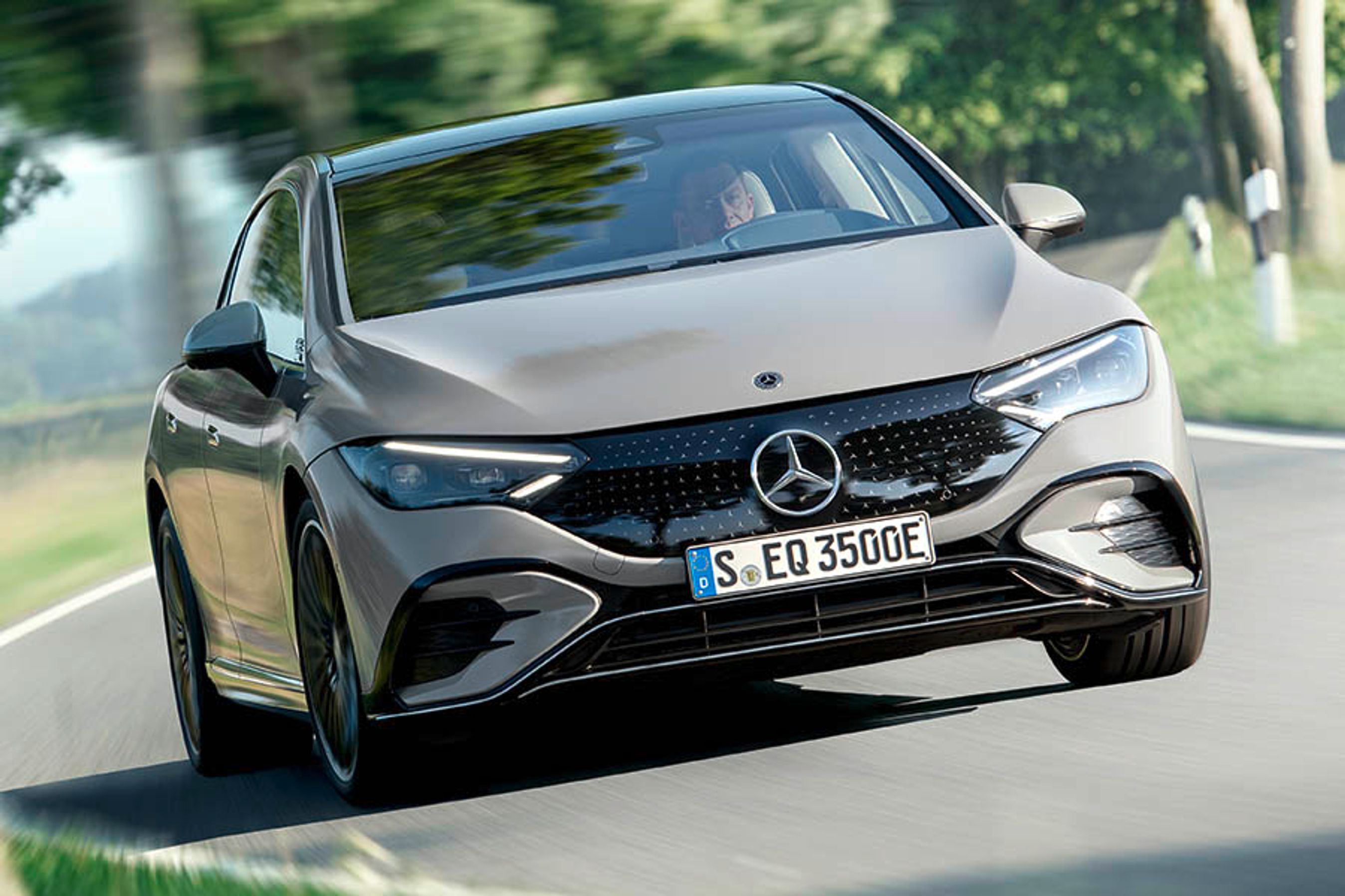 Mercedes-EQ EQE 350 er måske blot basismodellen, men den er samtidig det optimale valg