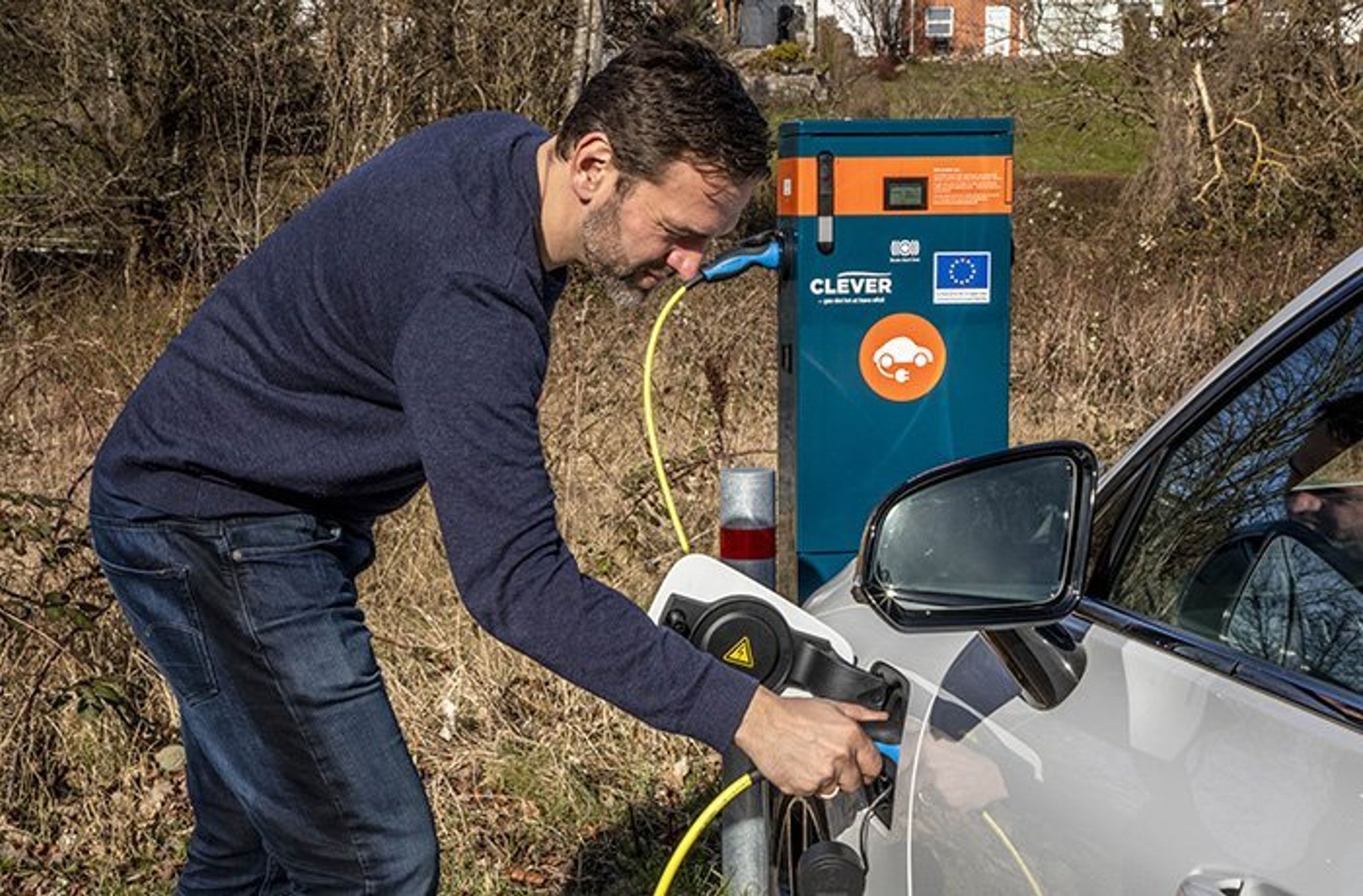 Opladning af Volvo V60