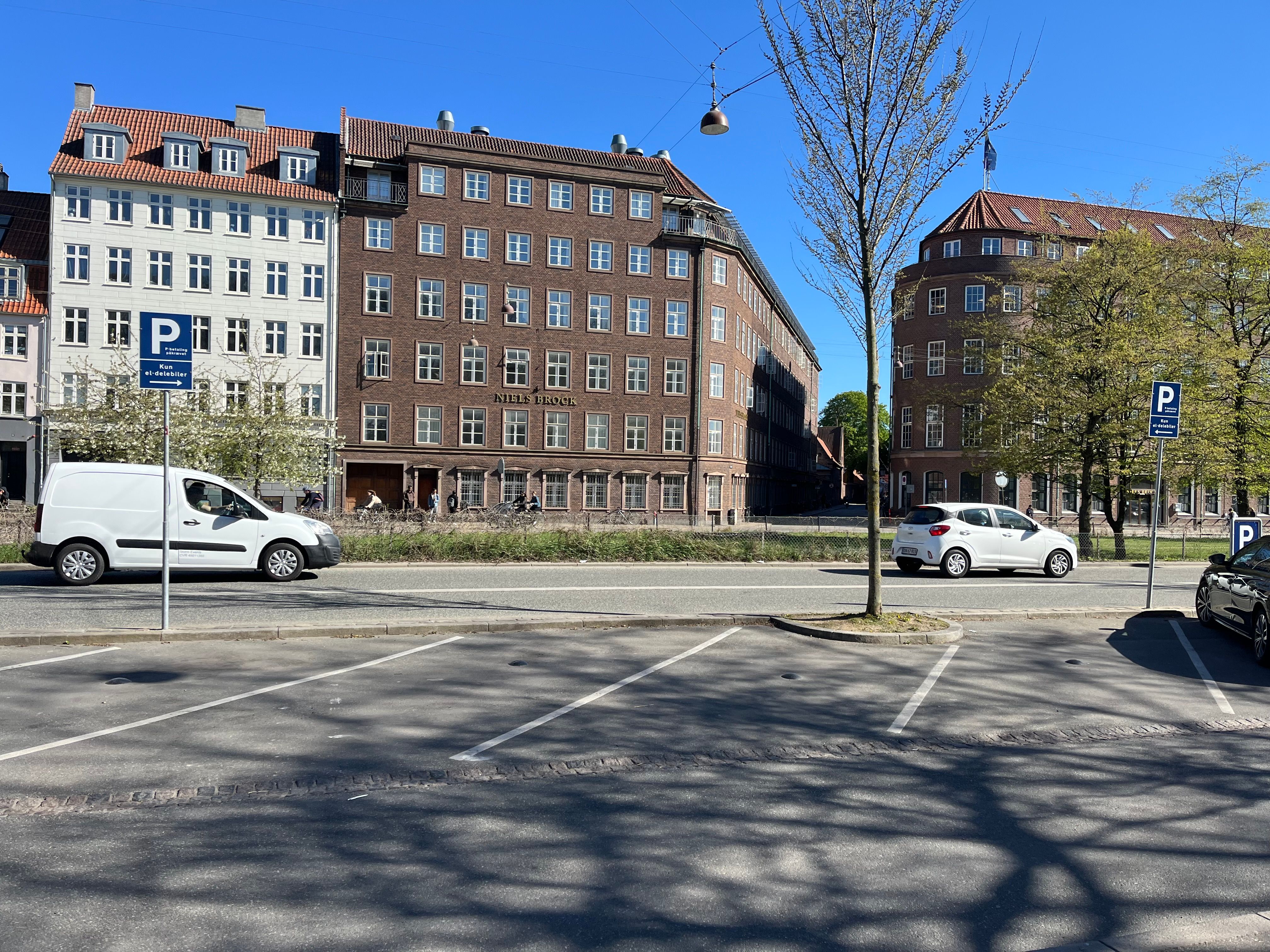 Fire tomme el-delebilspladser i København