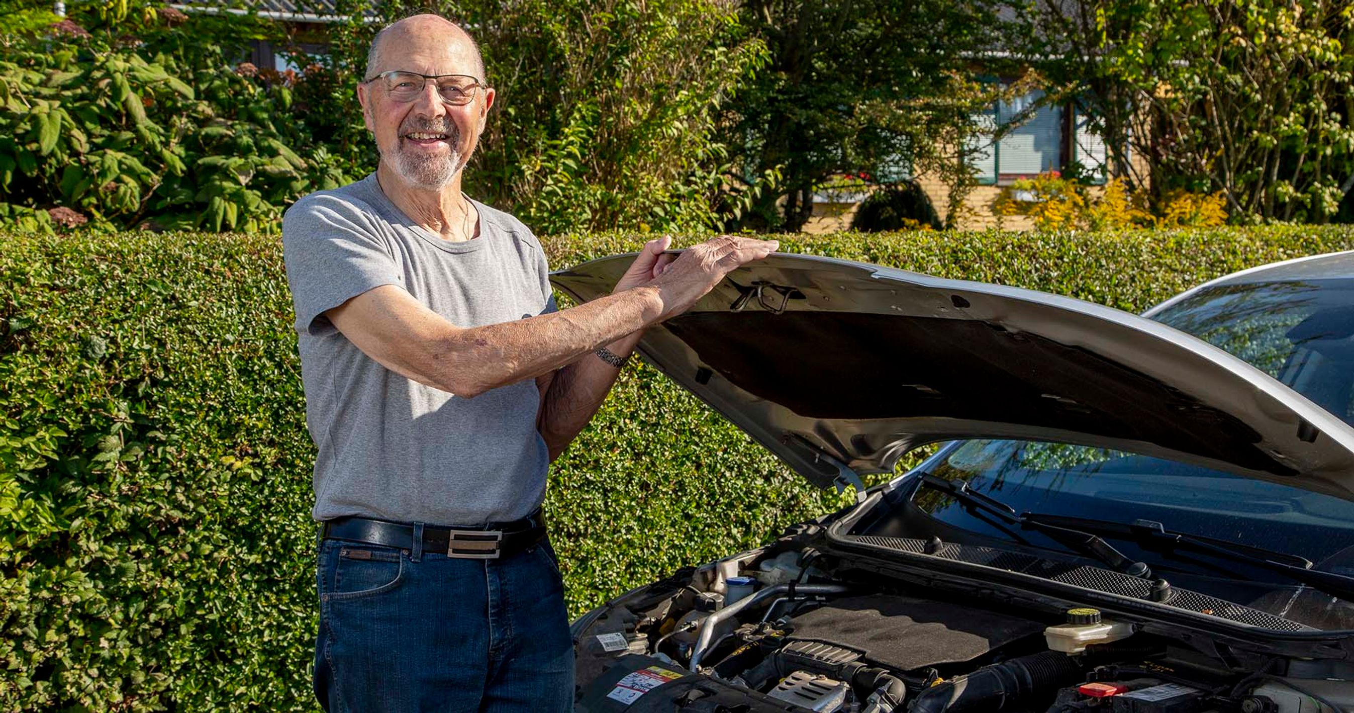 Bjarne Trankjær fik kulance, da tandremmen i hans Peugeot 308 med e1,2-litersmotor smuldrede.
