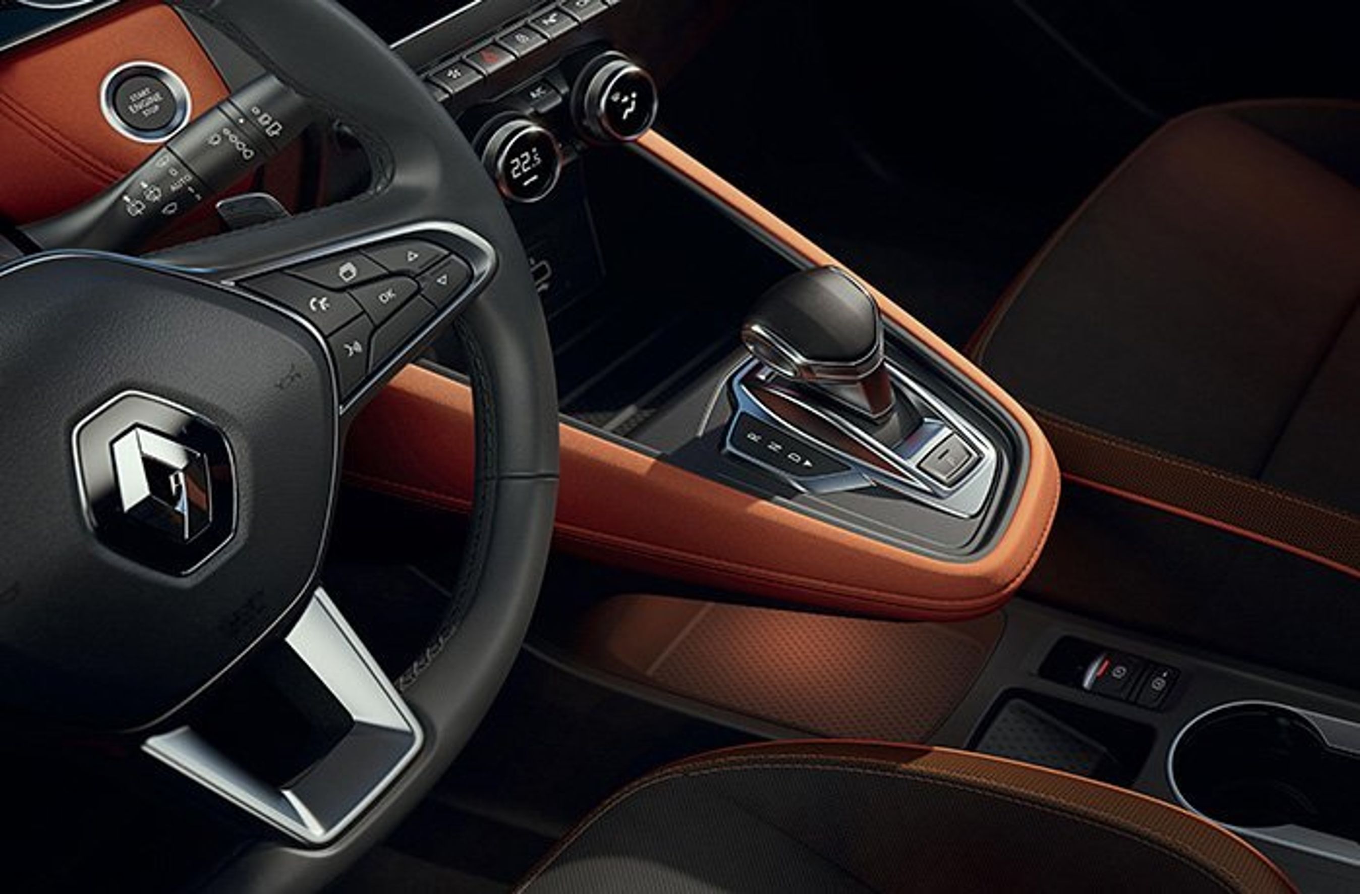 Renault Captur gearvælger