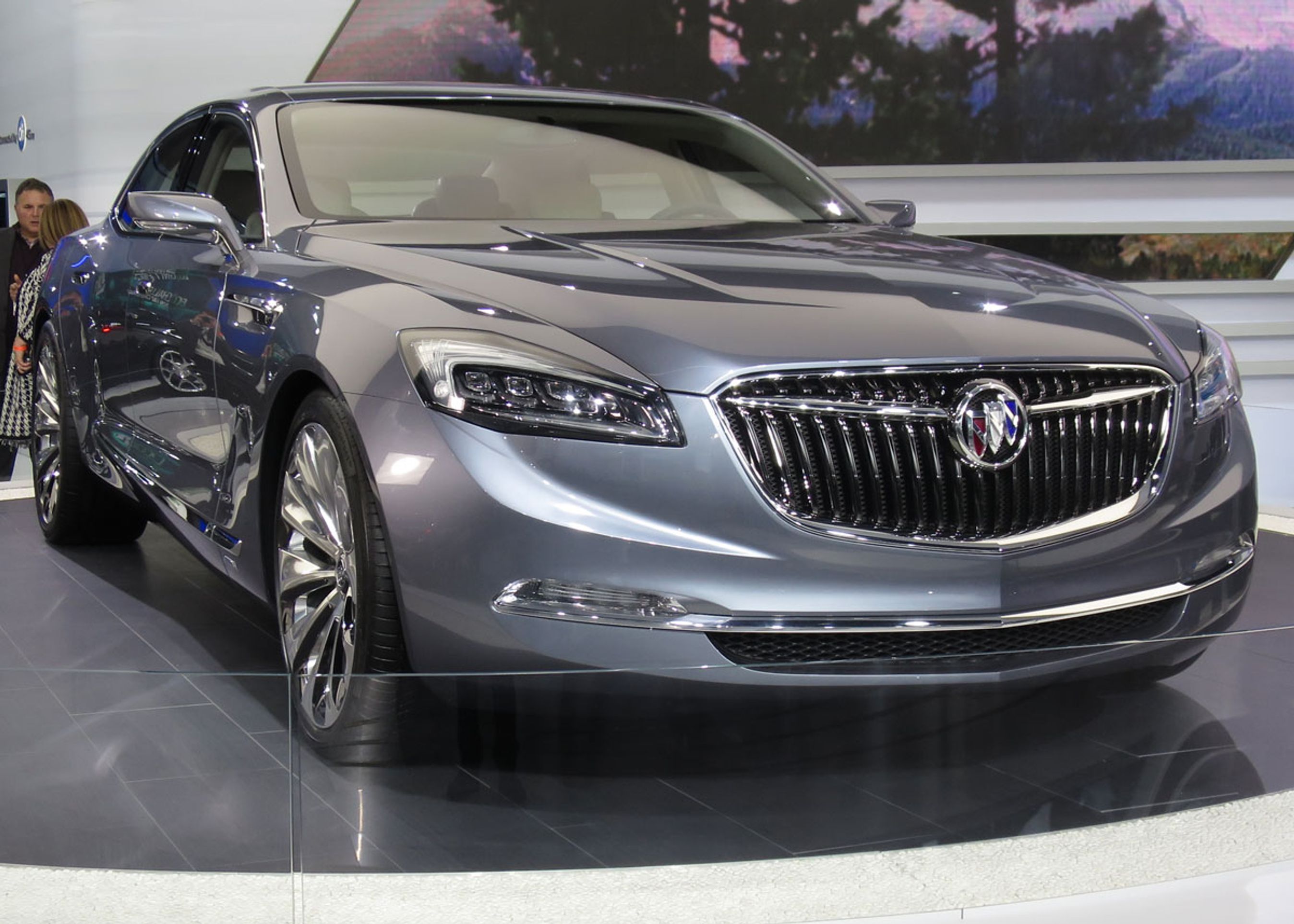 Buick Avenir er en stor konceptbil i den traditionelle Buick-forstand. Fotos: Bo Christian Koch