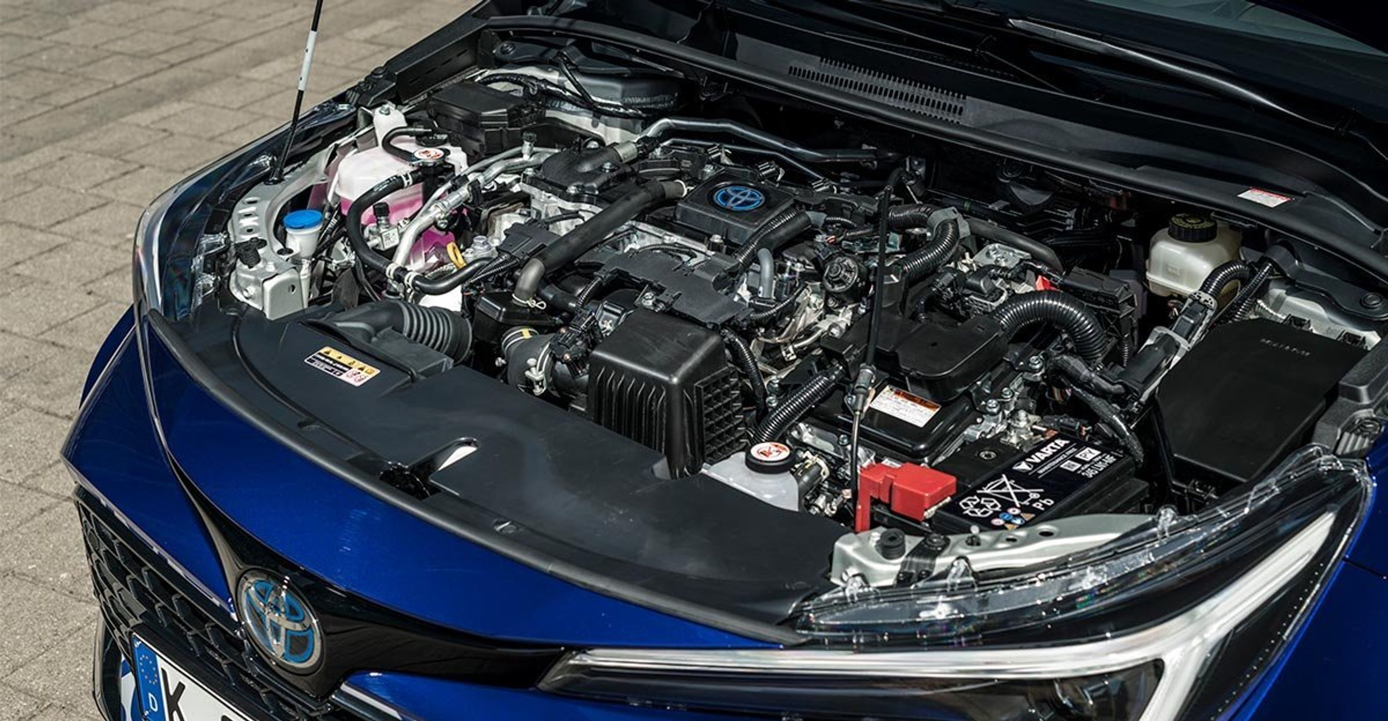 Det er femte generation af Toyotas hybridsystem, der lanceres samtidig med 2023-årgangen af Corolla.